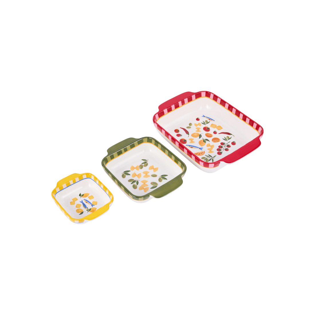 2 Set of 3 Baking Dish, 2 of 6