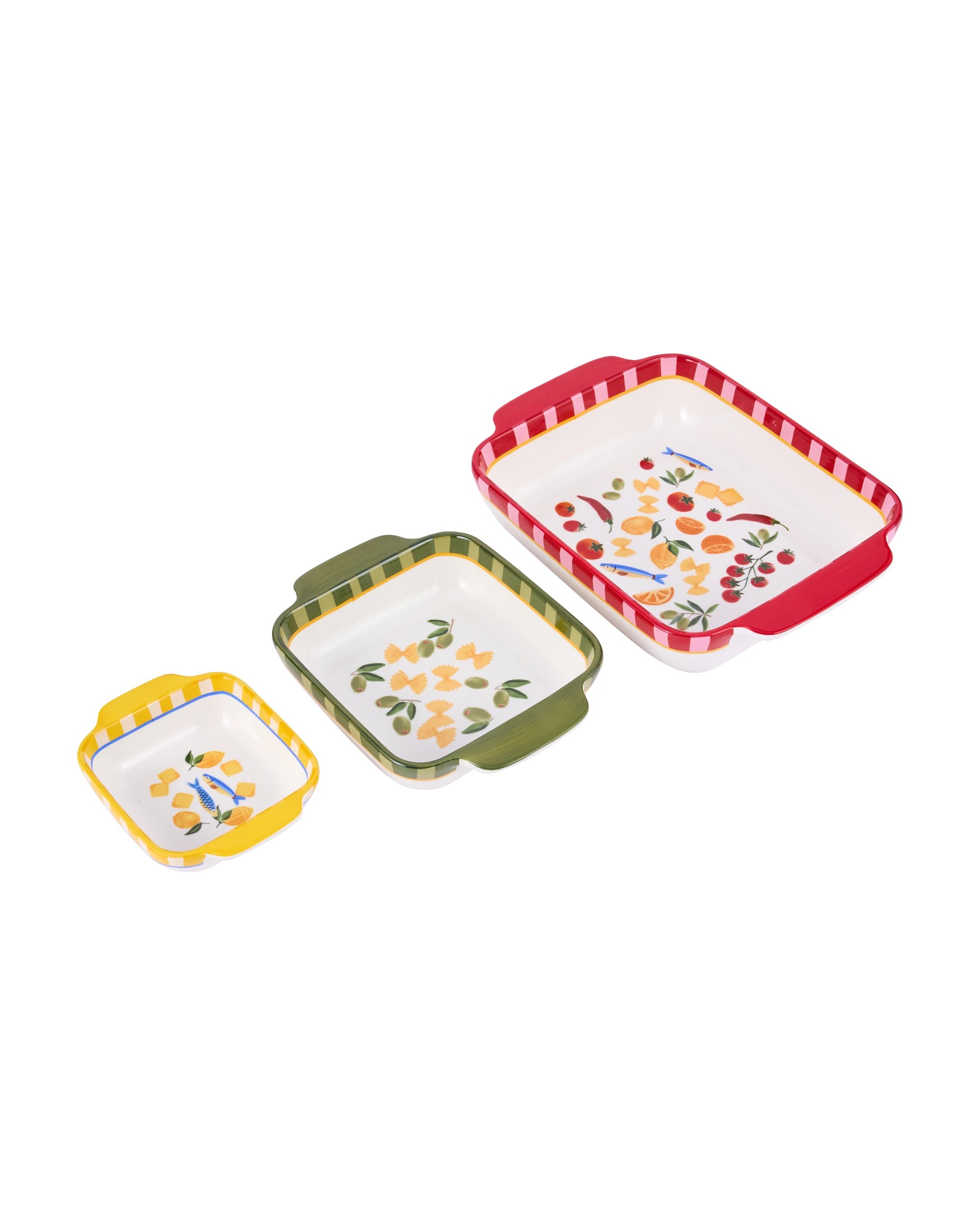 2 Set of 3 Baking Dish, 2 of 6