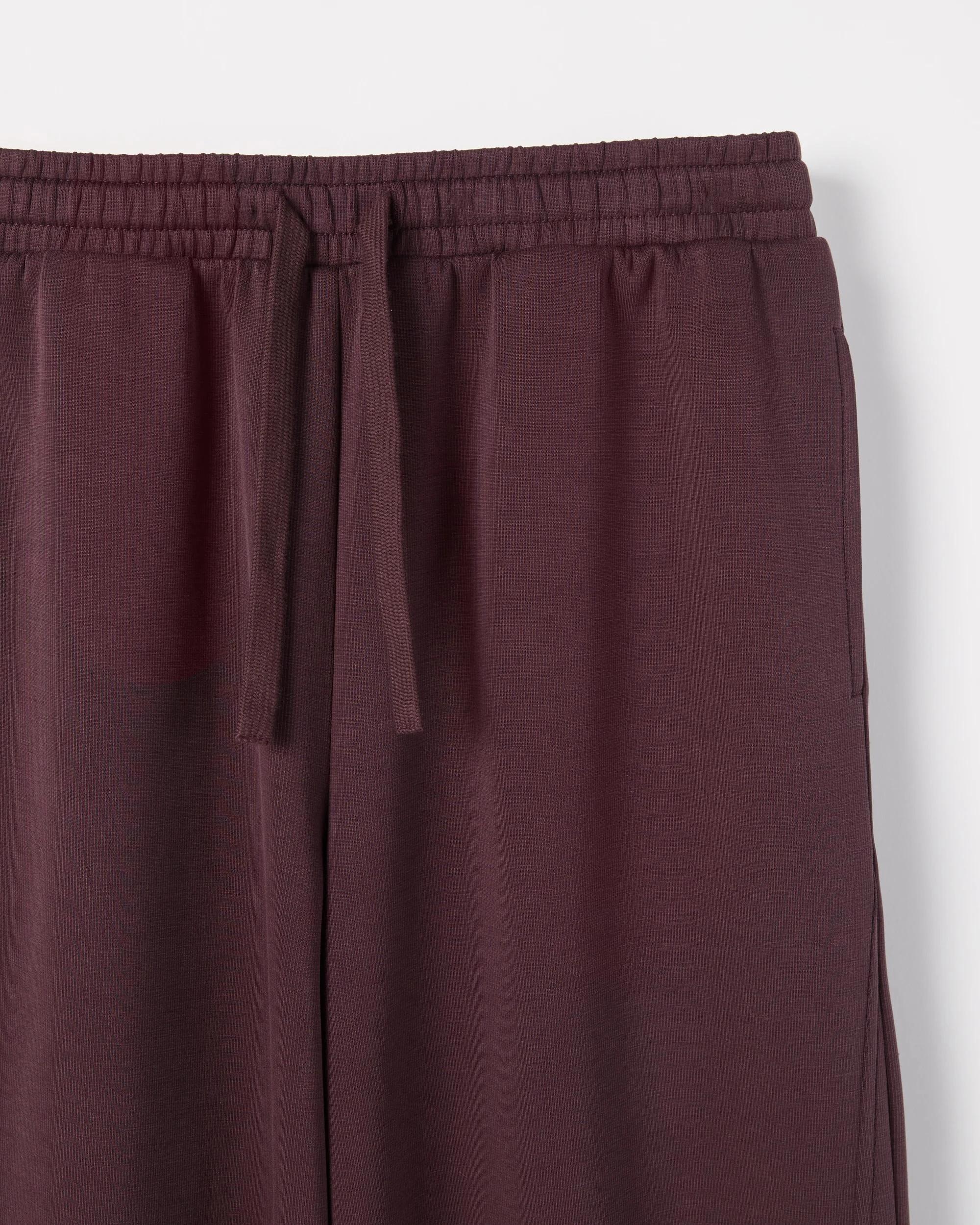 5 Target Kids Sandwash Scuba Wide Leg Trackpants BURGUNDY, 5 of 5