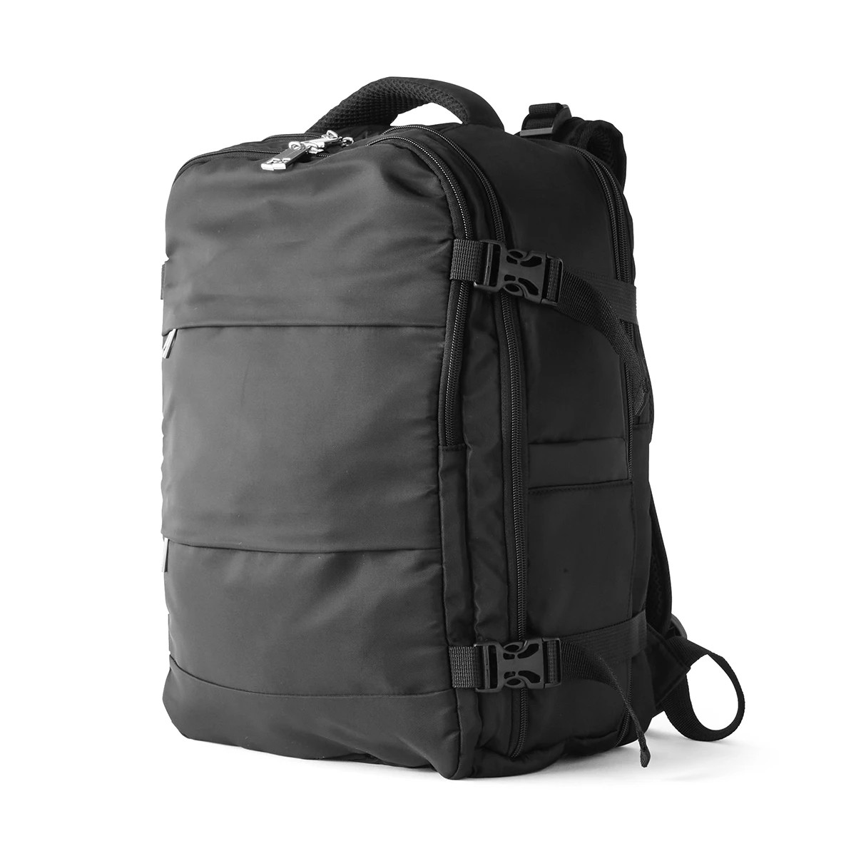 3 Expandable Travel Backpack - Black, 3 of 10