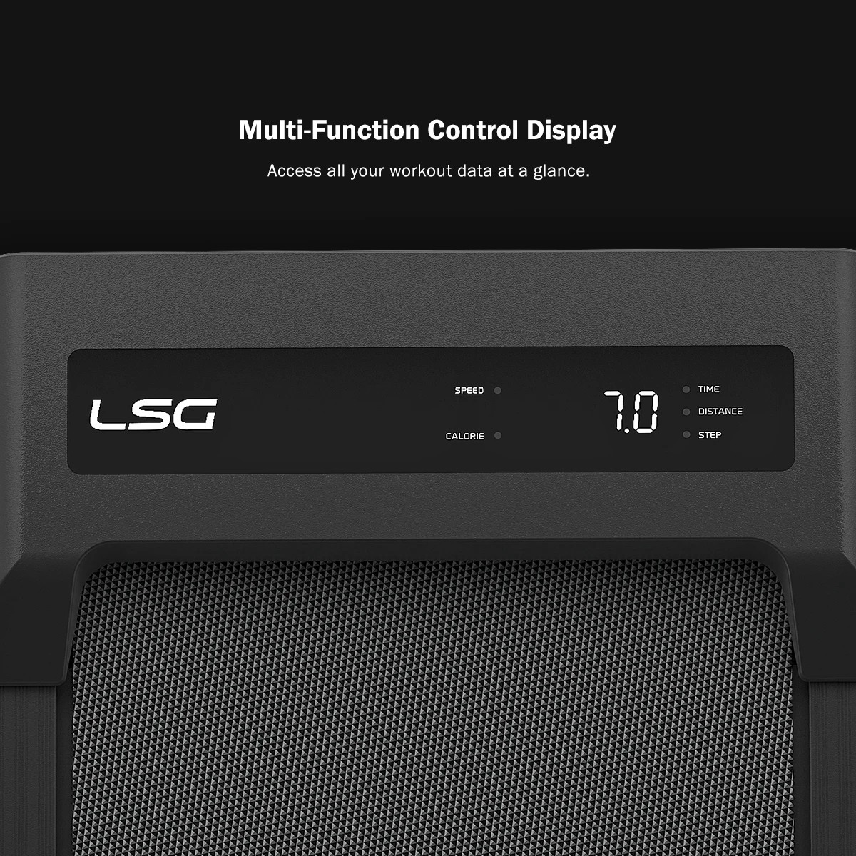 6 LSG Fitness Steps A2 Walking Pad Under Desk Fold-Down Treadmill, 6 of 10