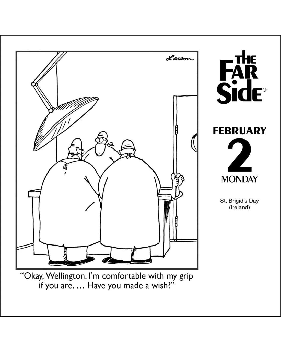 2 The Far Side Off-the-Wall 2026 Calendar by Gary Larson, 2 of 3