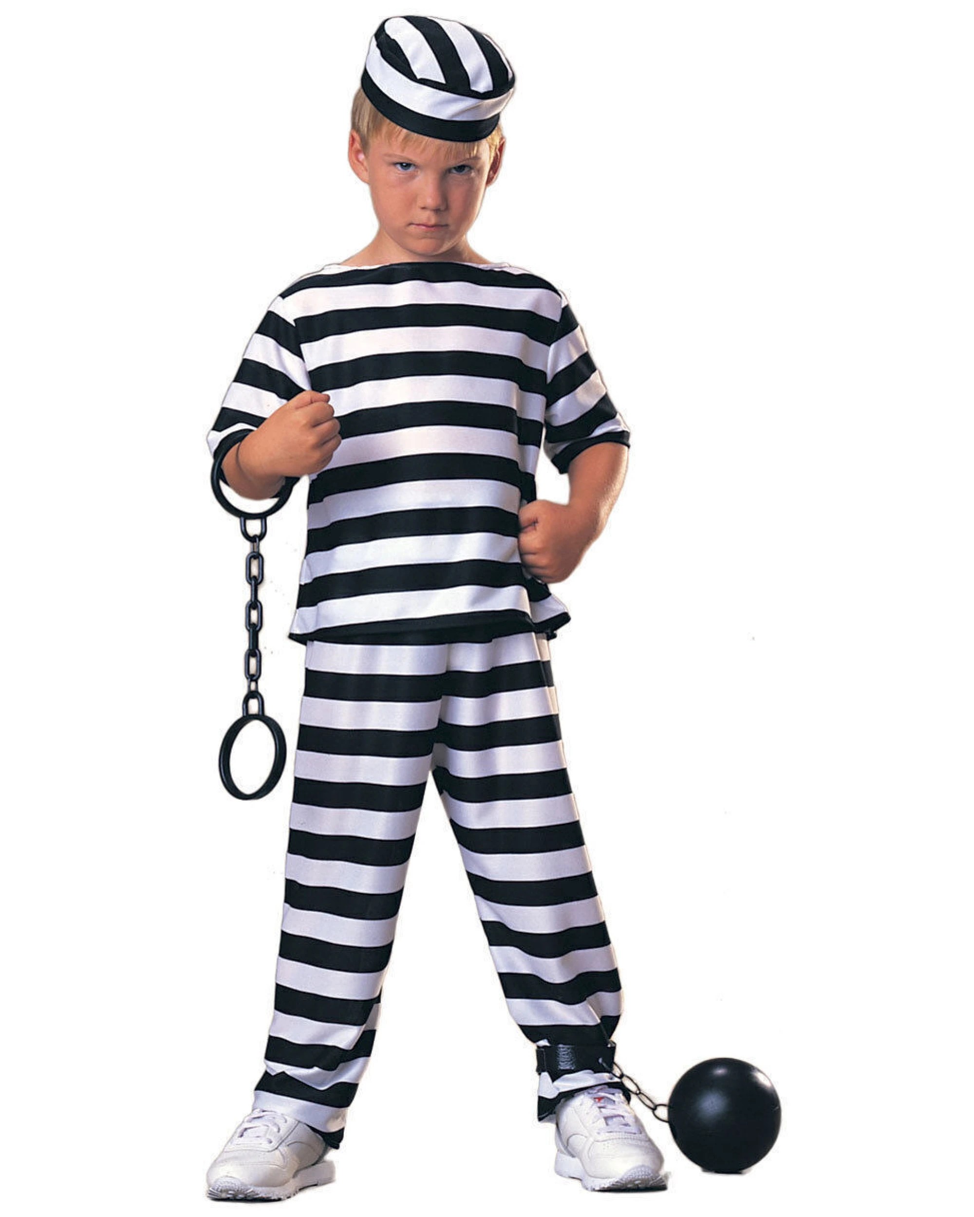 1 BR Costumes Children's Prisoner Costume for Halloween, 1 of 2