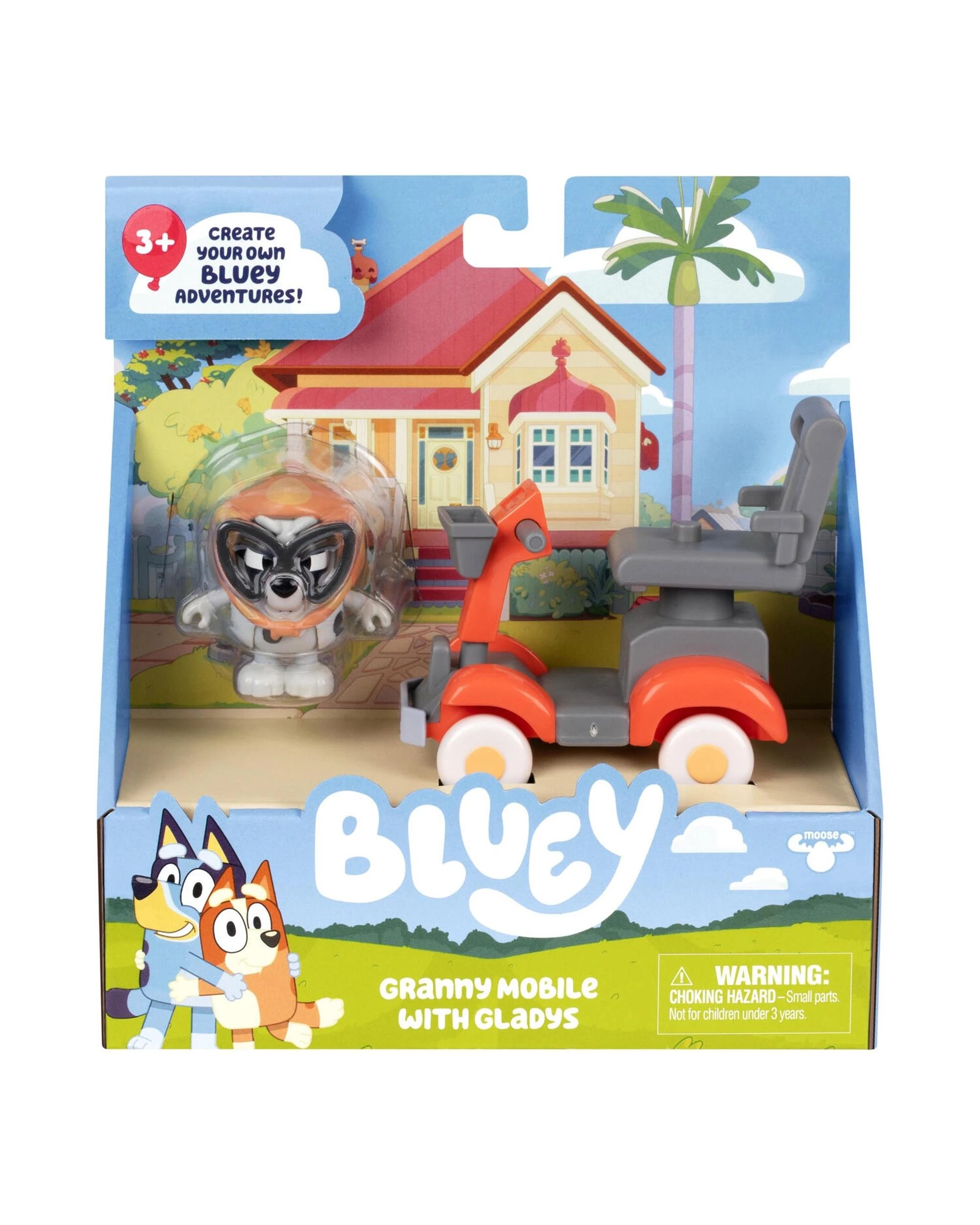6 Bluey Series 15 Basic Vehicle Granny Mobile with Gladys Playset, 6 of 7