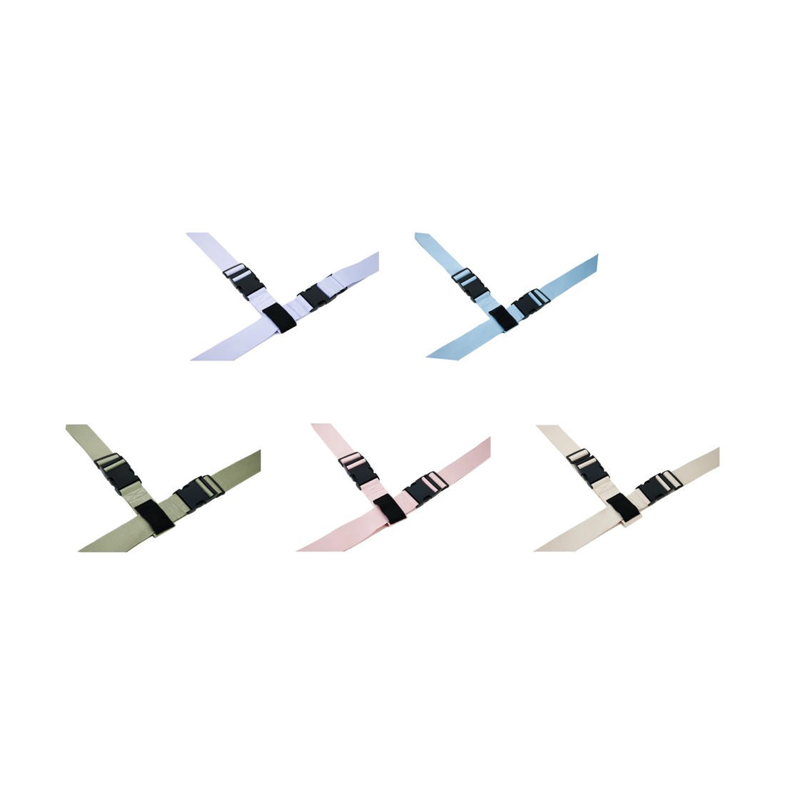 3 Two Way Luggage Strap - Assorted, 3 of 4