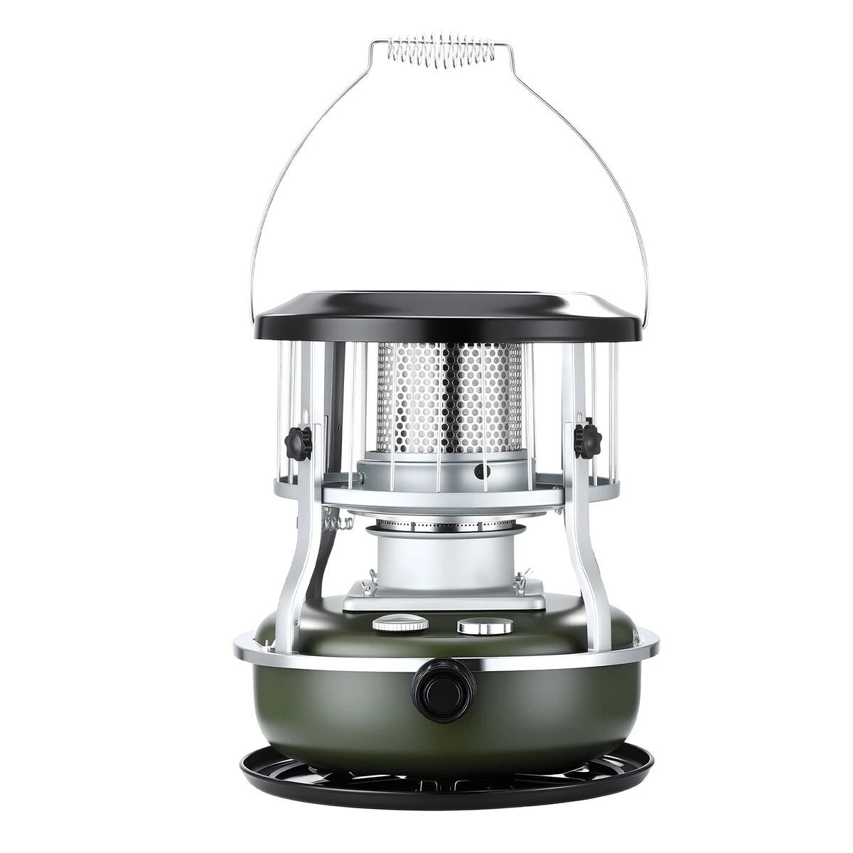 1 AUSWAY 2 in 1 Kerosene Heater Stove Portable Adjustable Camping Heating Cooking, 1 of 5