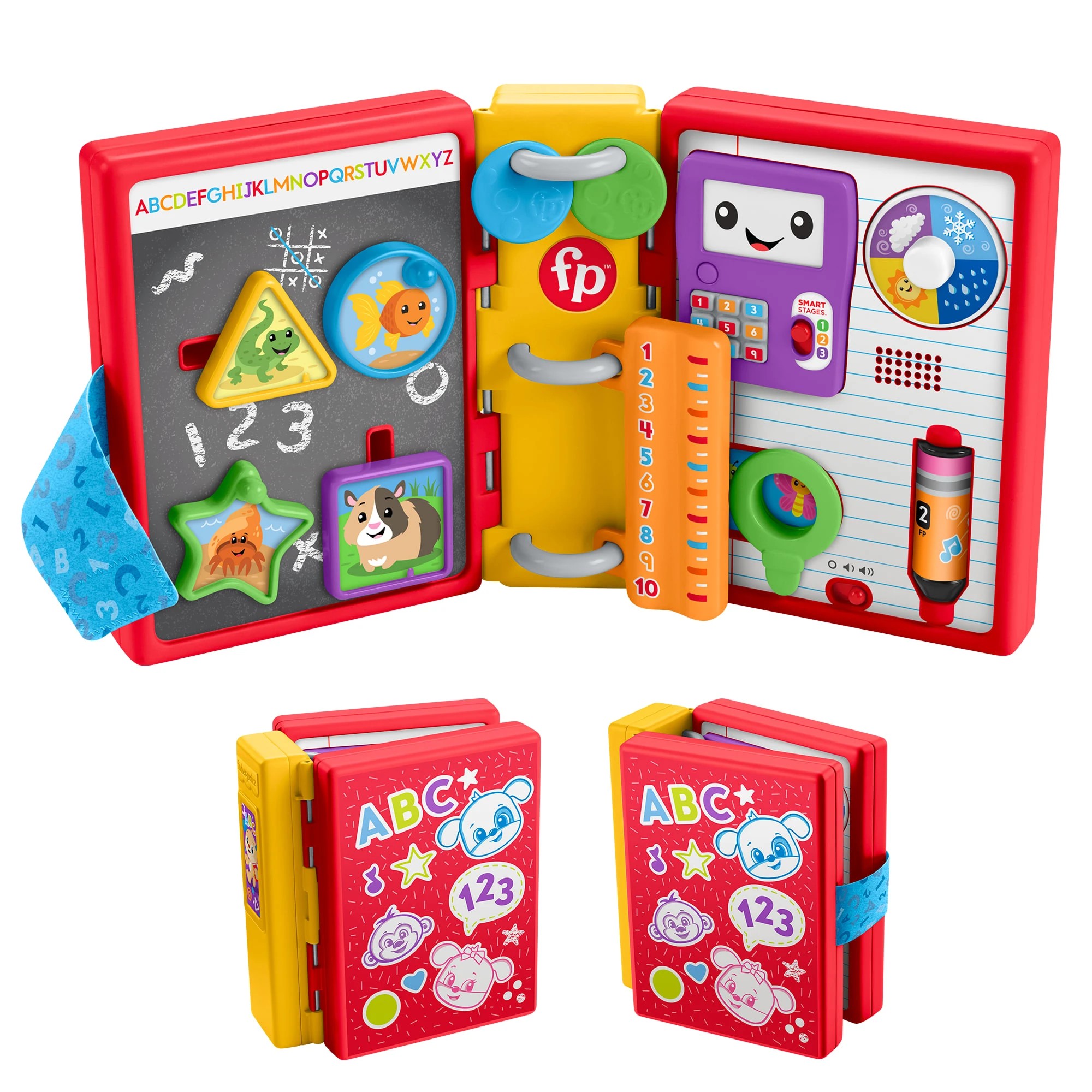 5 Fisher-Price Laugh and Learn 123 Schoolbook  Electronic Learning Toy, 5 of 6