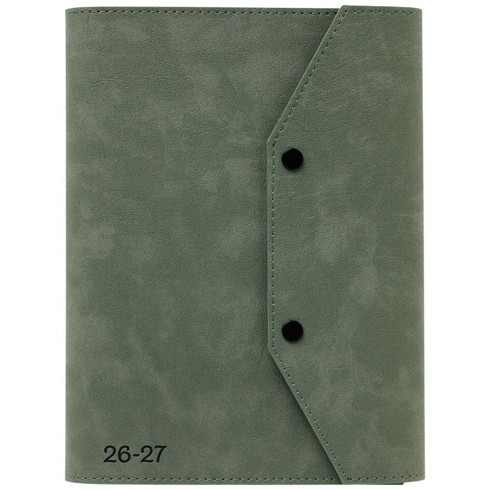 2 Otto A5 Day to Page Tri-Fold FY26/27 Diary Green, 2 of 6