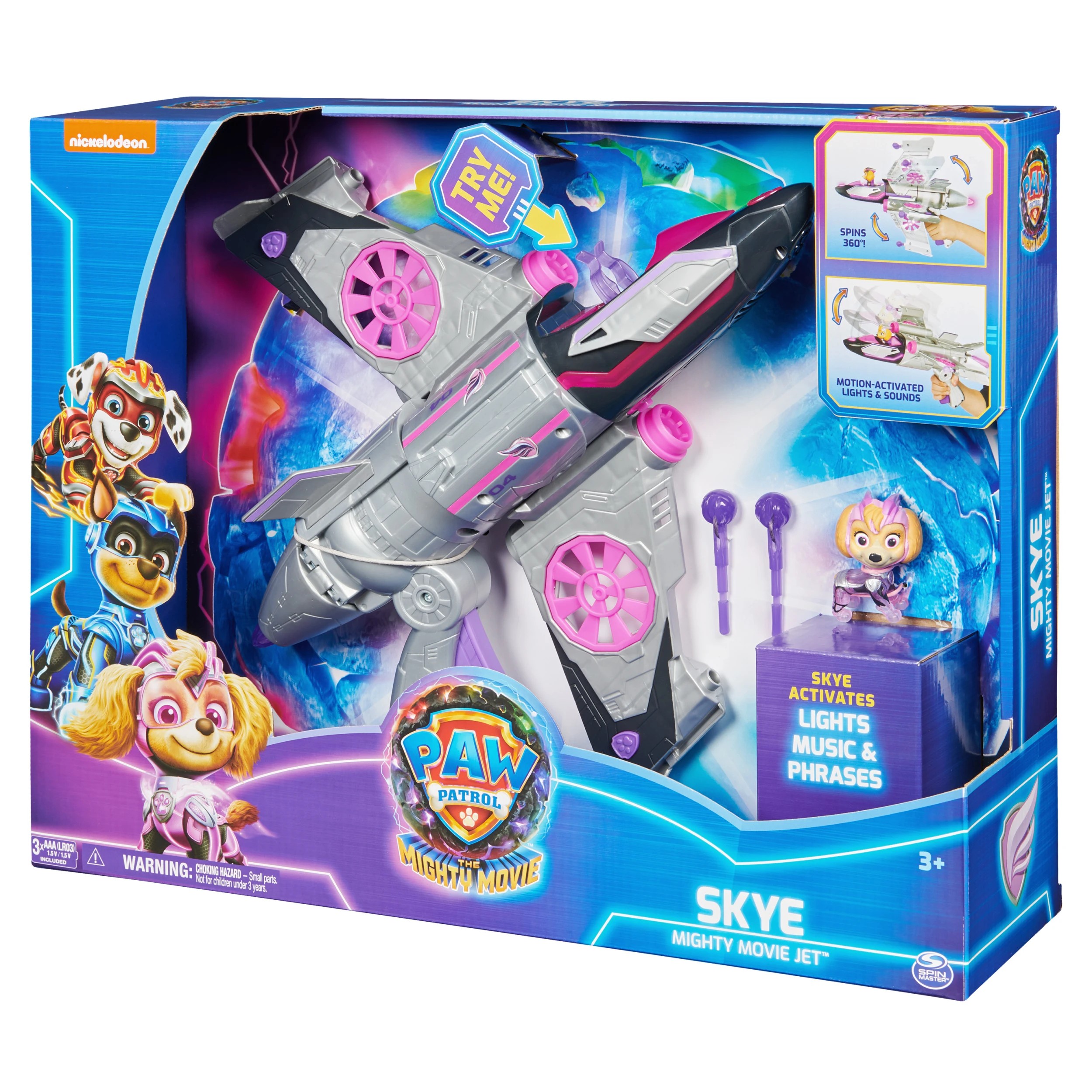 1 PAW Patrol: The Mighty Movie Skye Transforming Jet, 1 of 7