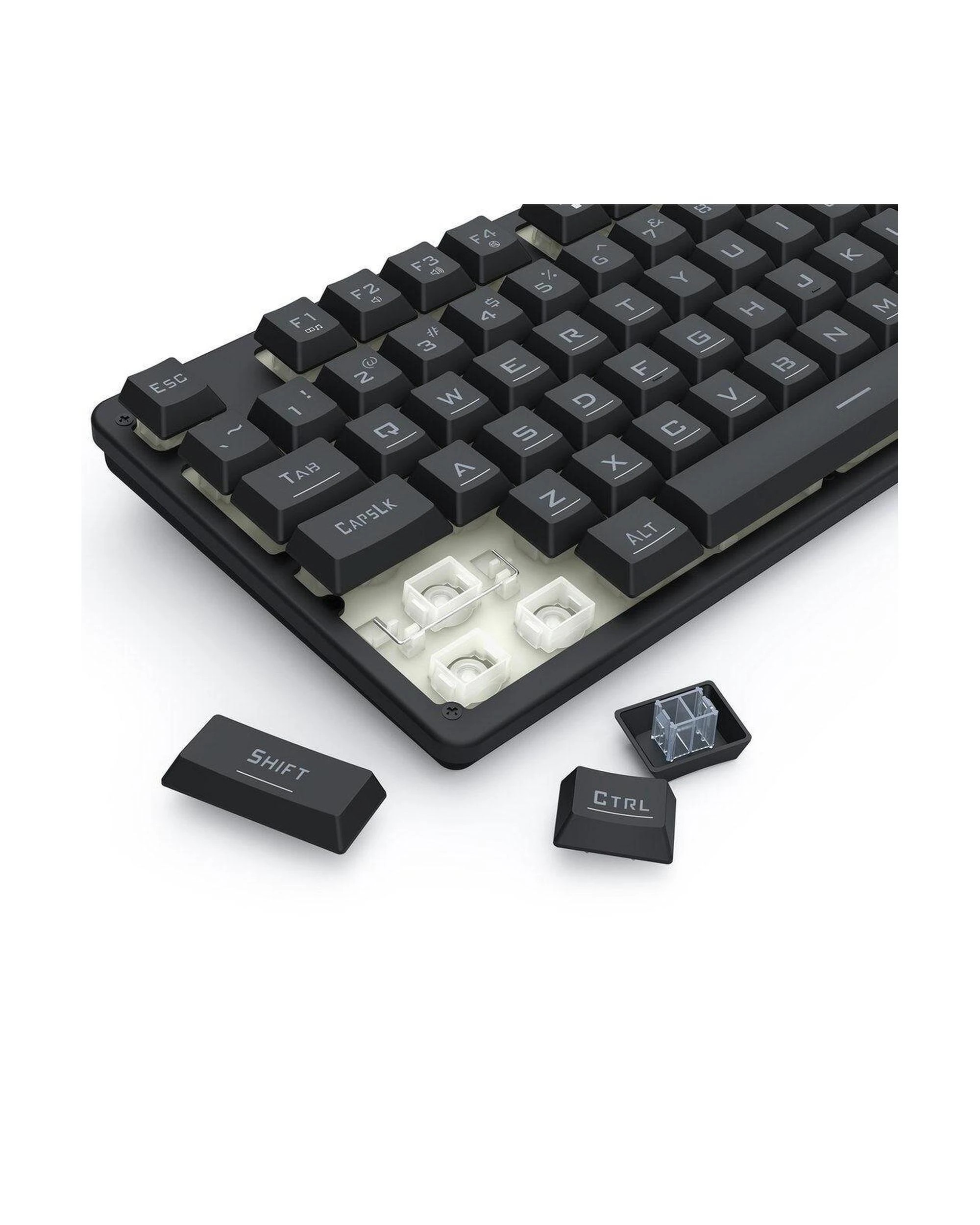 7 Redragon S107RGBBA Black Full Size RGB Membrane Keyboard Mouse Combo, 7 of 7