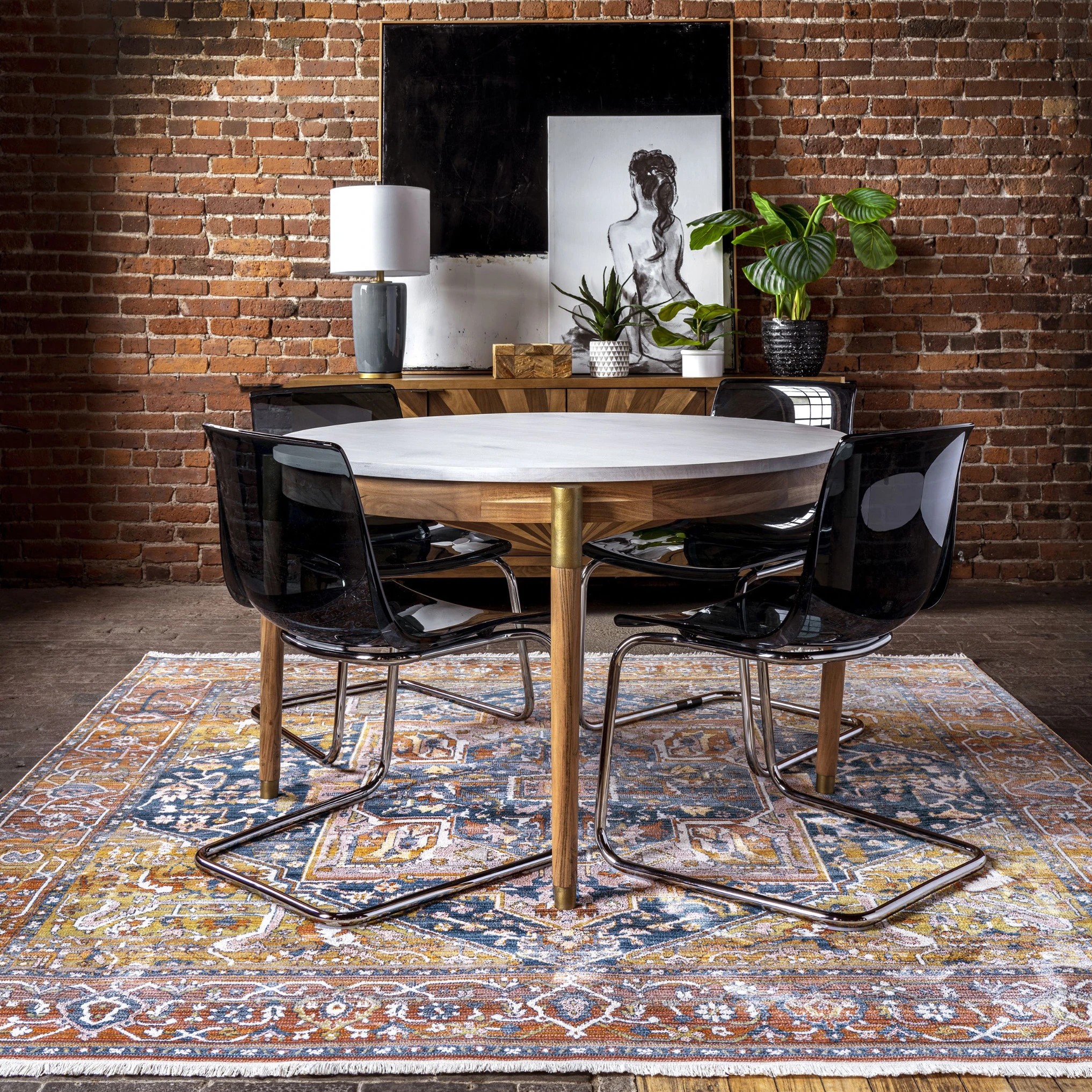 4 Common Ground Rugs Anatolia 400x300cm - Extra Extra Large Power Loomed Floor Rug - Red, 4 of 7