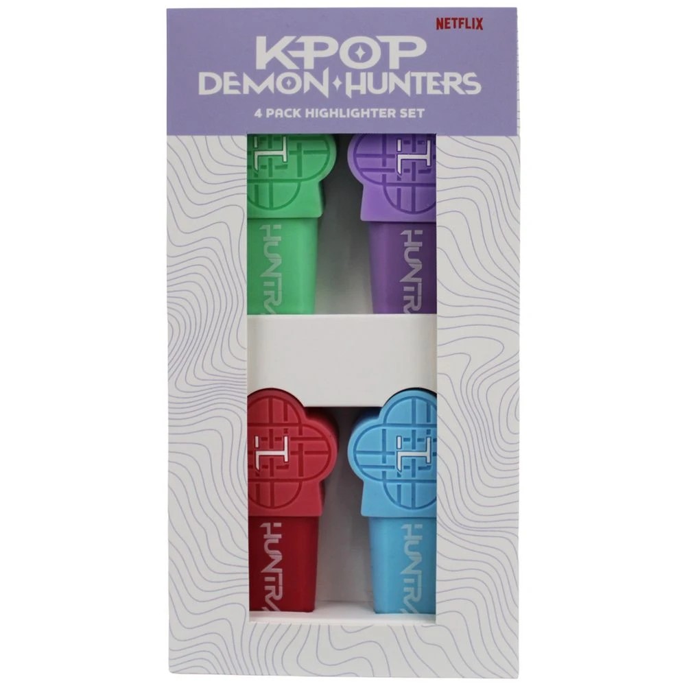 2 KPop Demon Hunters Highlighters 4 Pack, 2 of 2