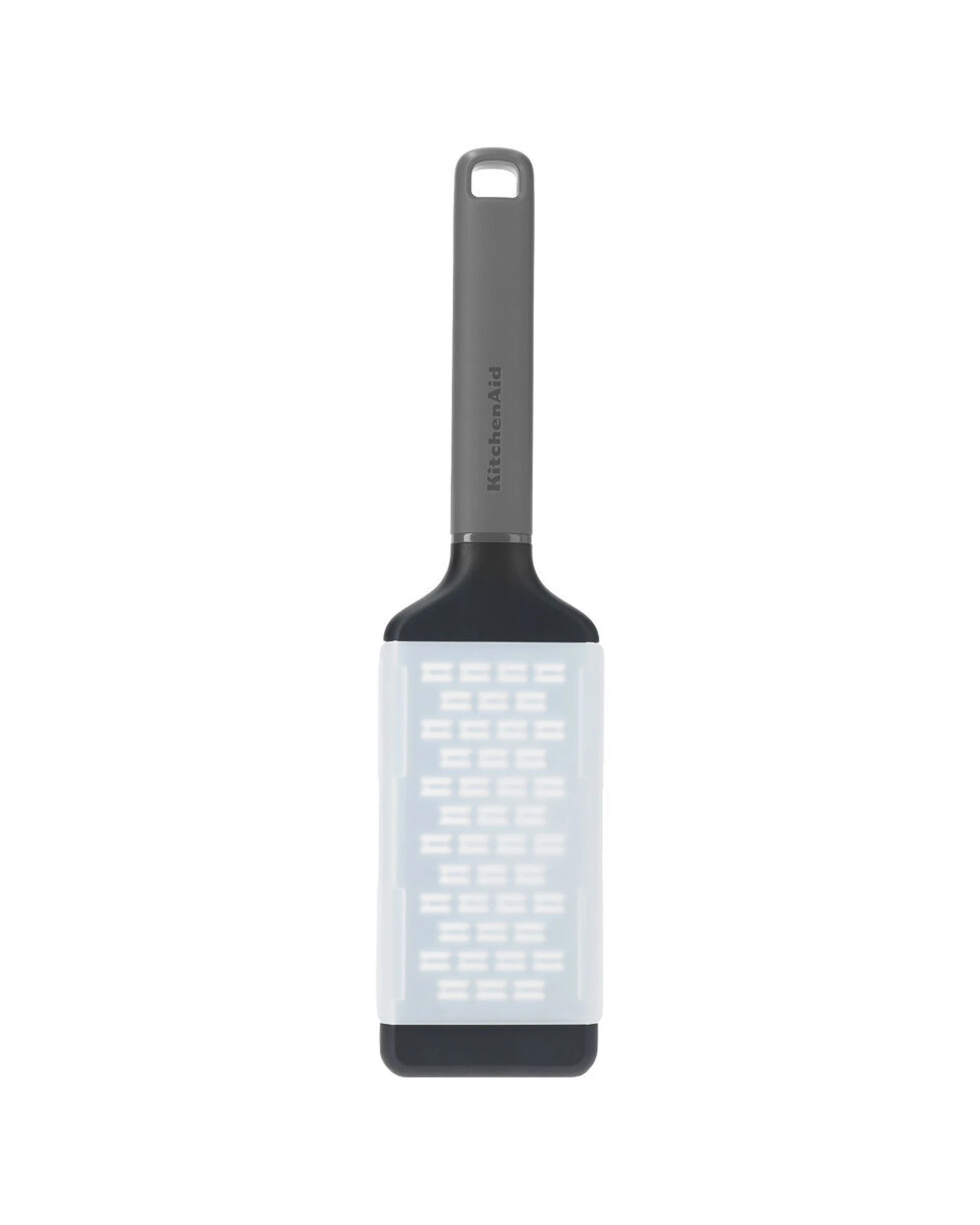 4 KitchenAid Classic Medium Etched Handheld Grater 2PK Ergonomic Non-Slip - Charcoal, 4 of 4