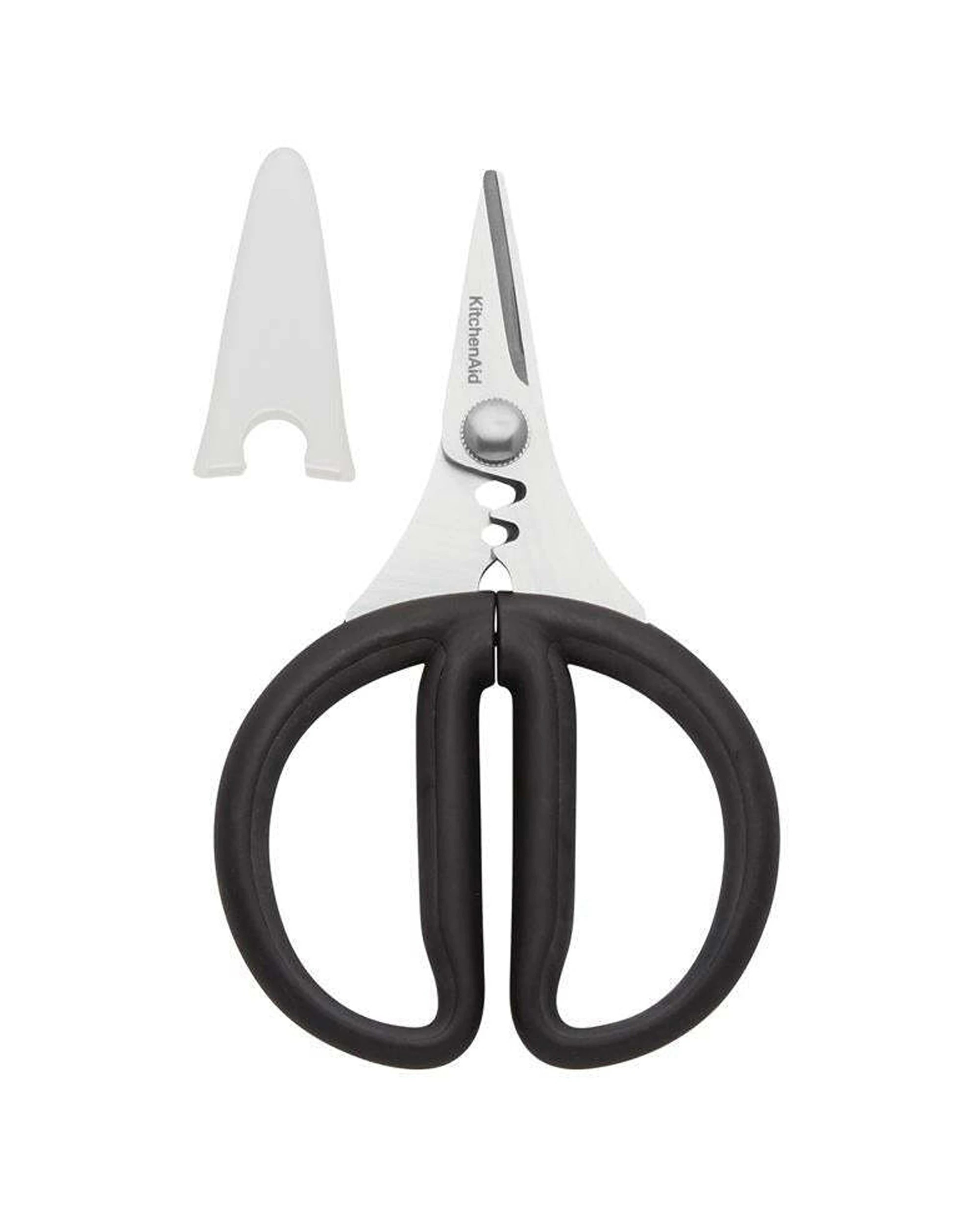 2 Kitchenaid Universal Herb Shears Stainless Steel Blades Silicone Handles - Black, 2 of 3