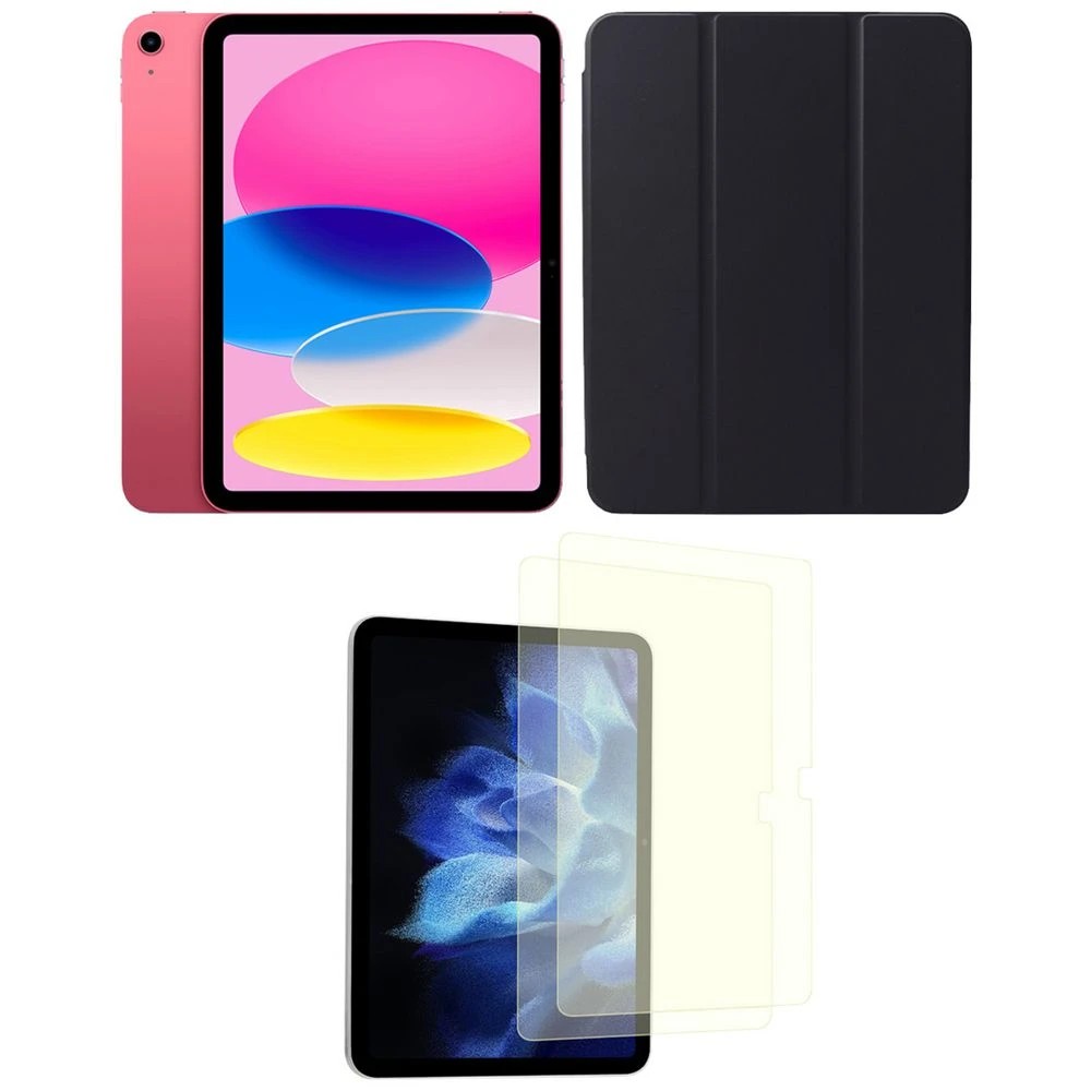 1 iPad A16 WiFi Folio Bundle 128GB Pink, 1 of 1