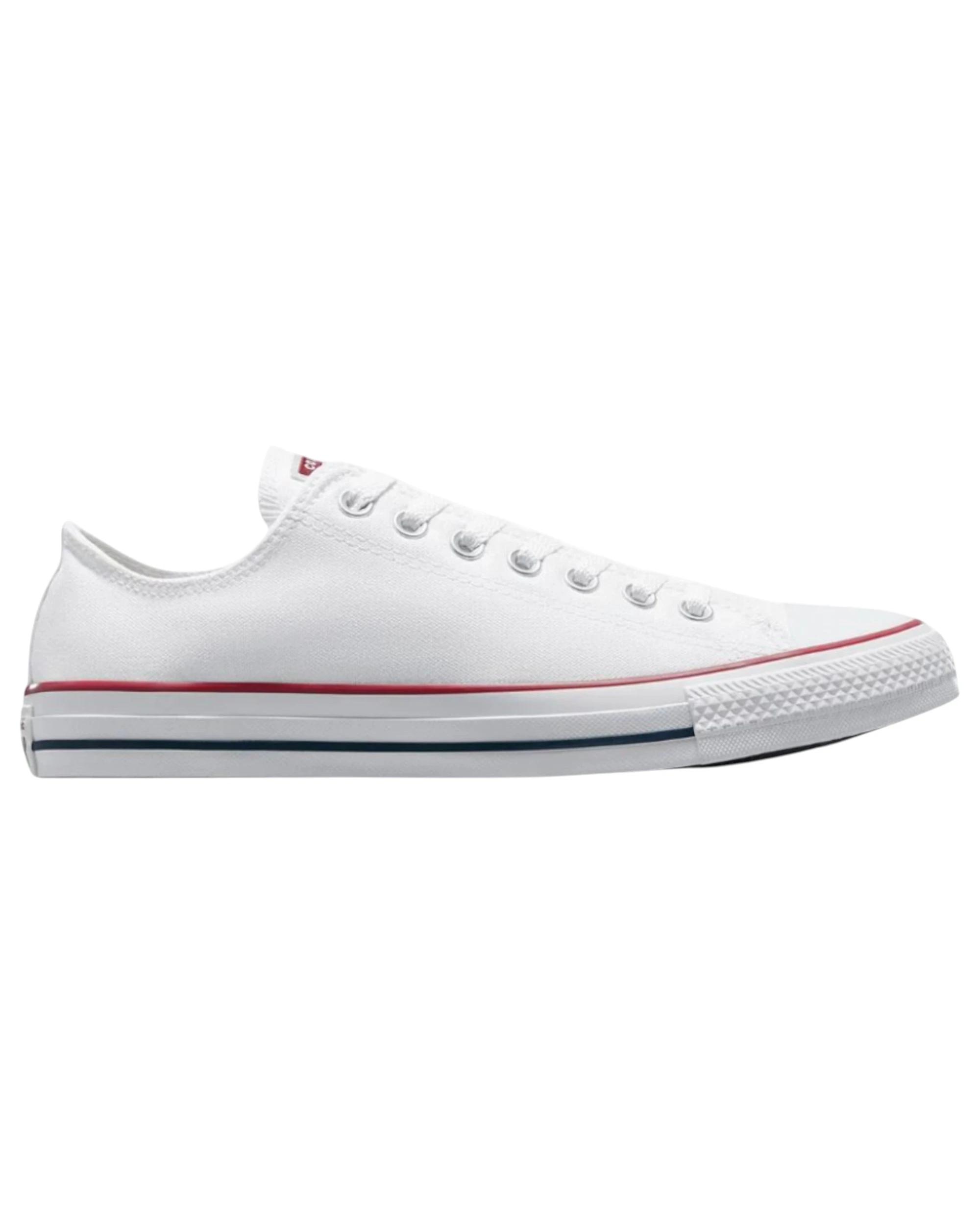 1 Converse Unisex Chuck Taylor All Star Classic Low Top Canvas Shoes OPTICAL WHITE, 1 of 10