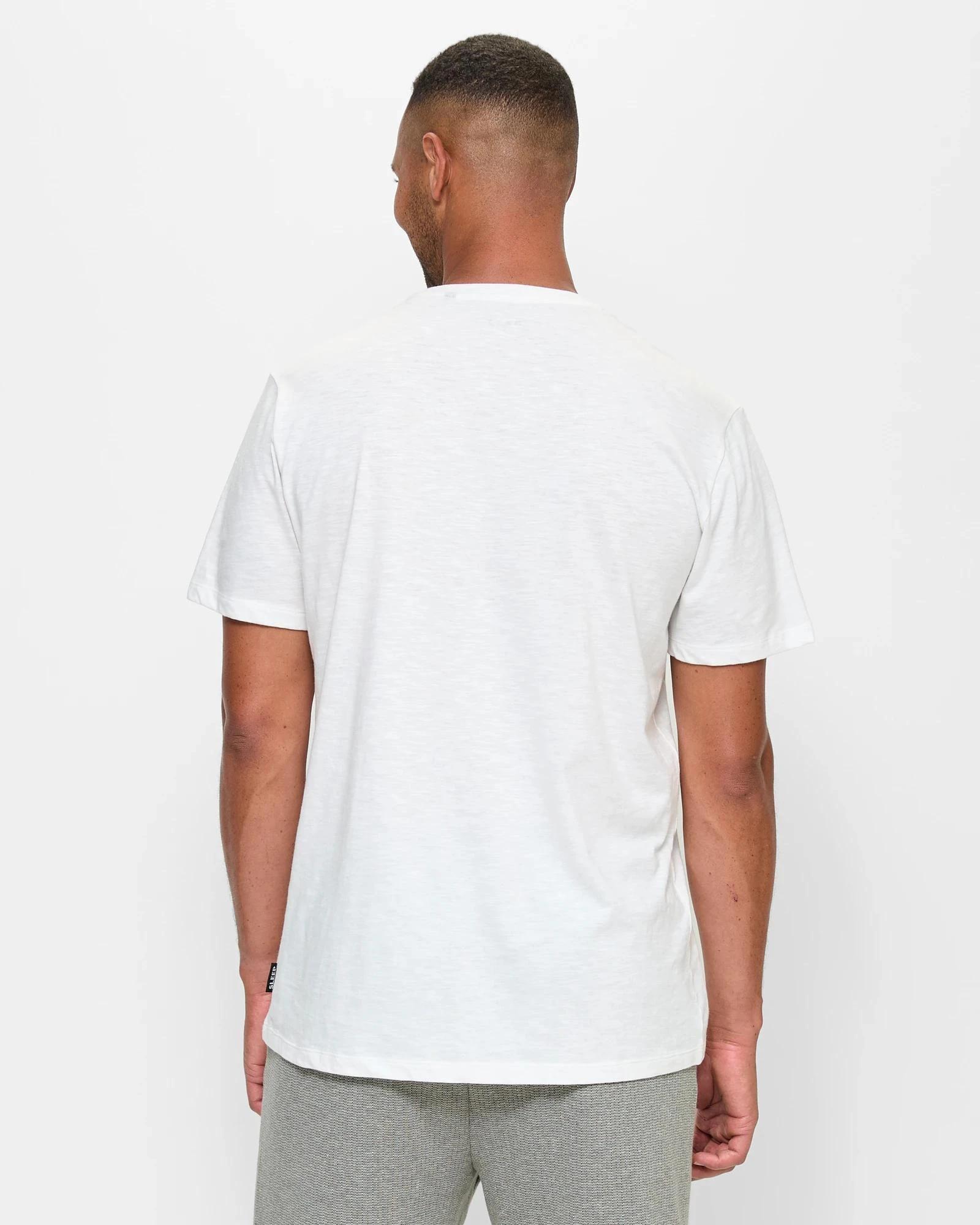 4 Australian Cotton Sleep T-Shirt - Maxx CREAM CHILL, 4 of 5