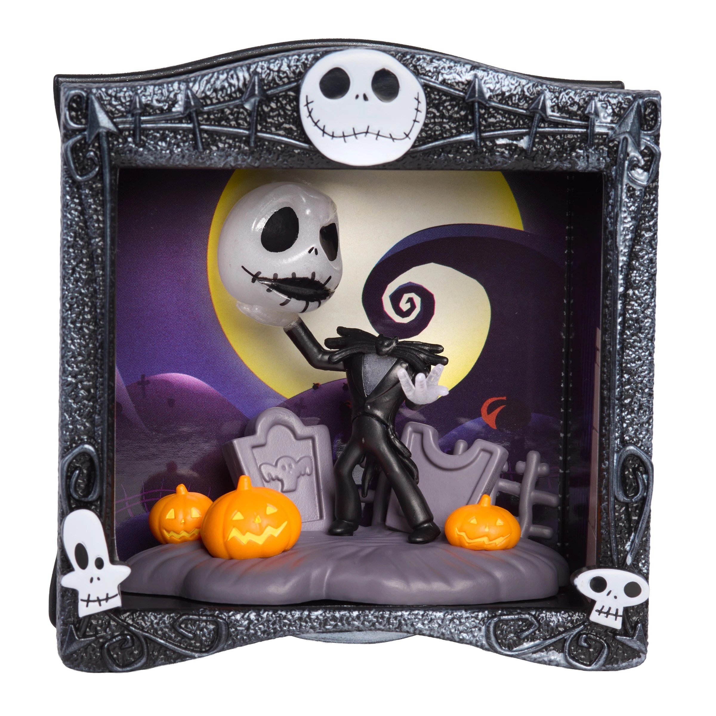 8 HAPPY HAUL Disney Tim Burton’s The Nightmare Before Christmas Spooky Scenes Scene Setters Collectible Diorama Figure - Assorted, 8 of 9