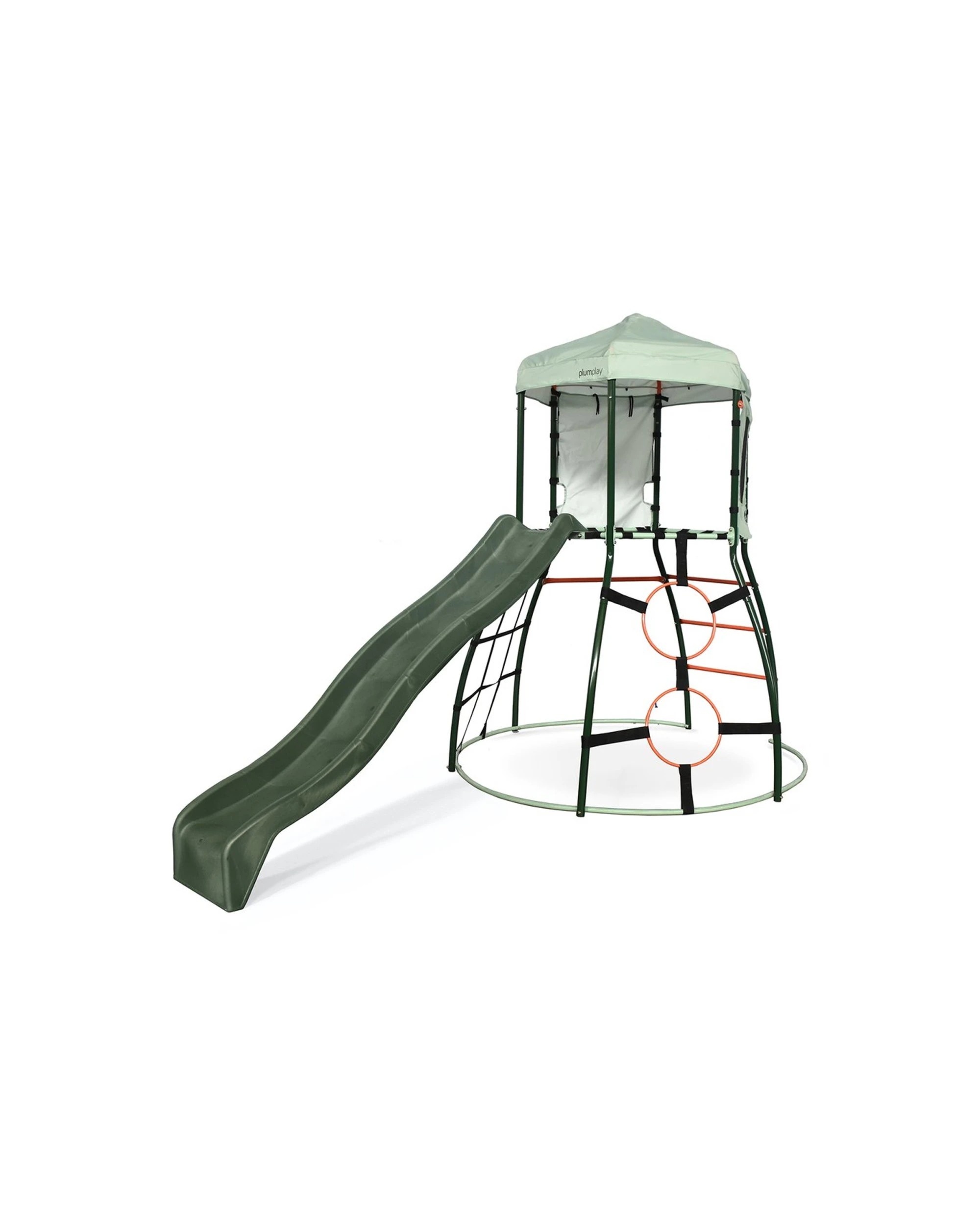 1 Plum Play Au Climbing Dome With Slide Playset Ages 3 And Up Metal Frame, 1 of 3
