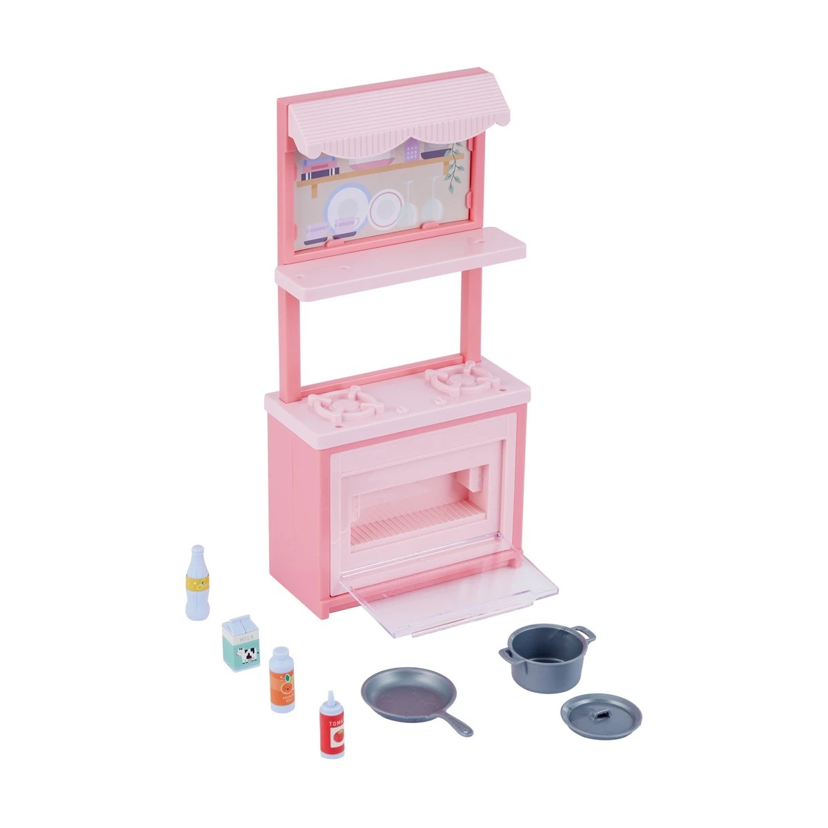 7 12 Piece Fashion Doll Kitchen Set, 7 of 10