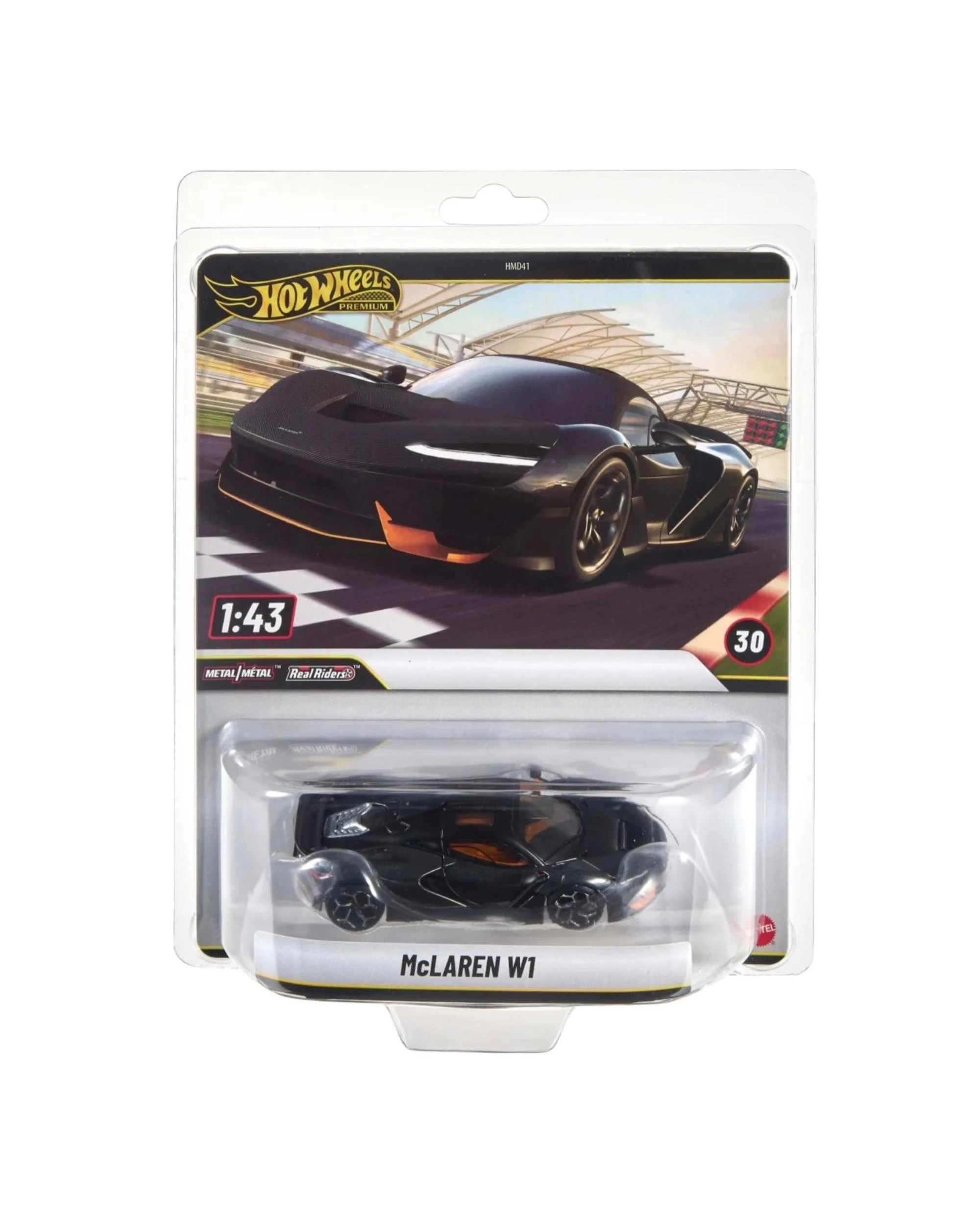 1 Hot Wheels Premium McLaren W1 1:43 Scale Diecast Vehicle, 1 of 1