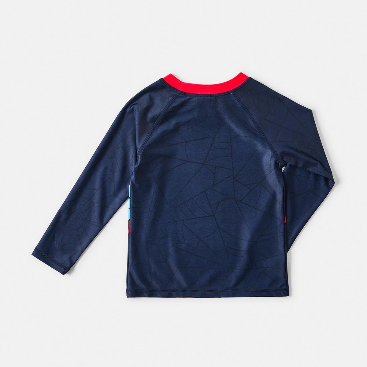 8 Spider-Man License Long Sleeve Rash Vest Spiderman, 8 of 8