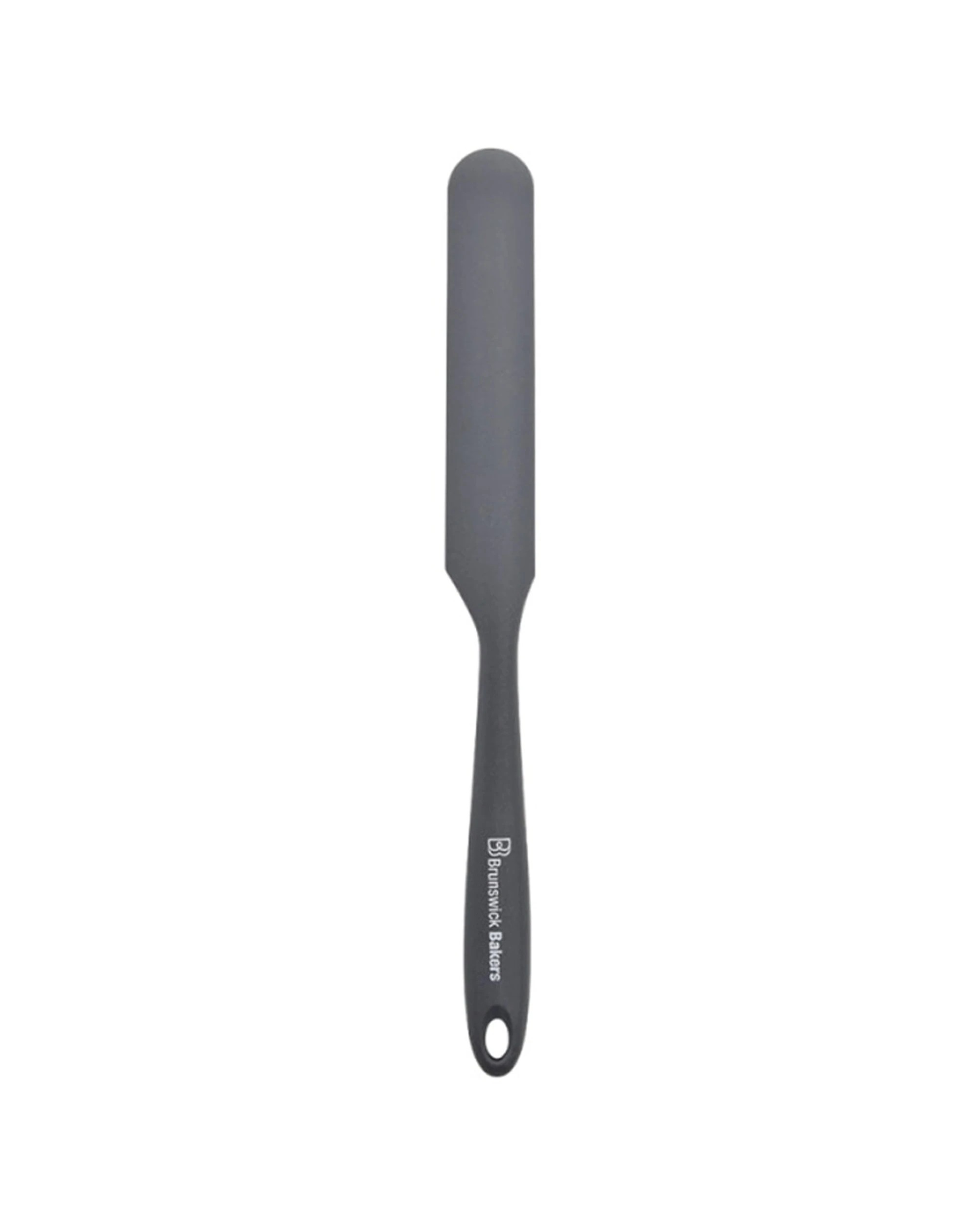 3 Brunswick Bakers 4pc Silicone Spatula Set Heat Resistant Non Slip Grip - Grey, 3 of 4
