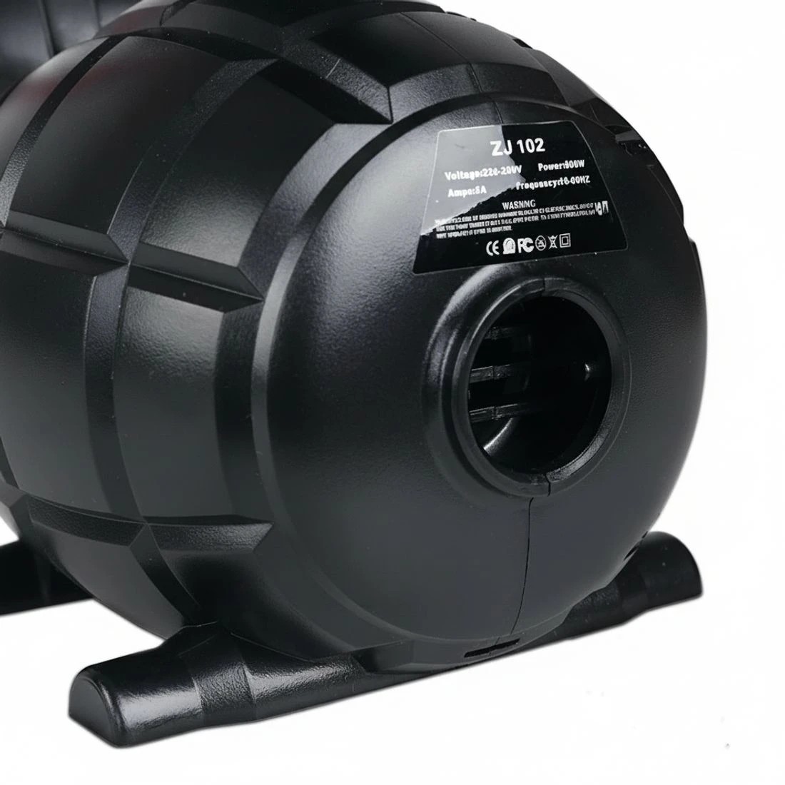 7 500W Electric Air Pump Air track Inflatable Gymnastics Mat 3 Nozzles - Black, 7 of 9