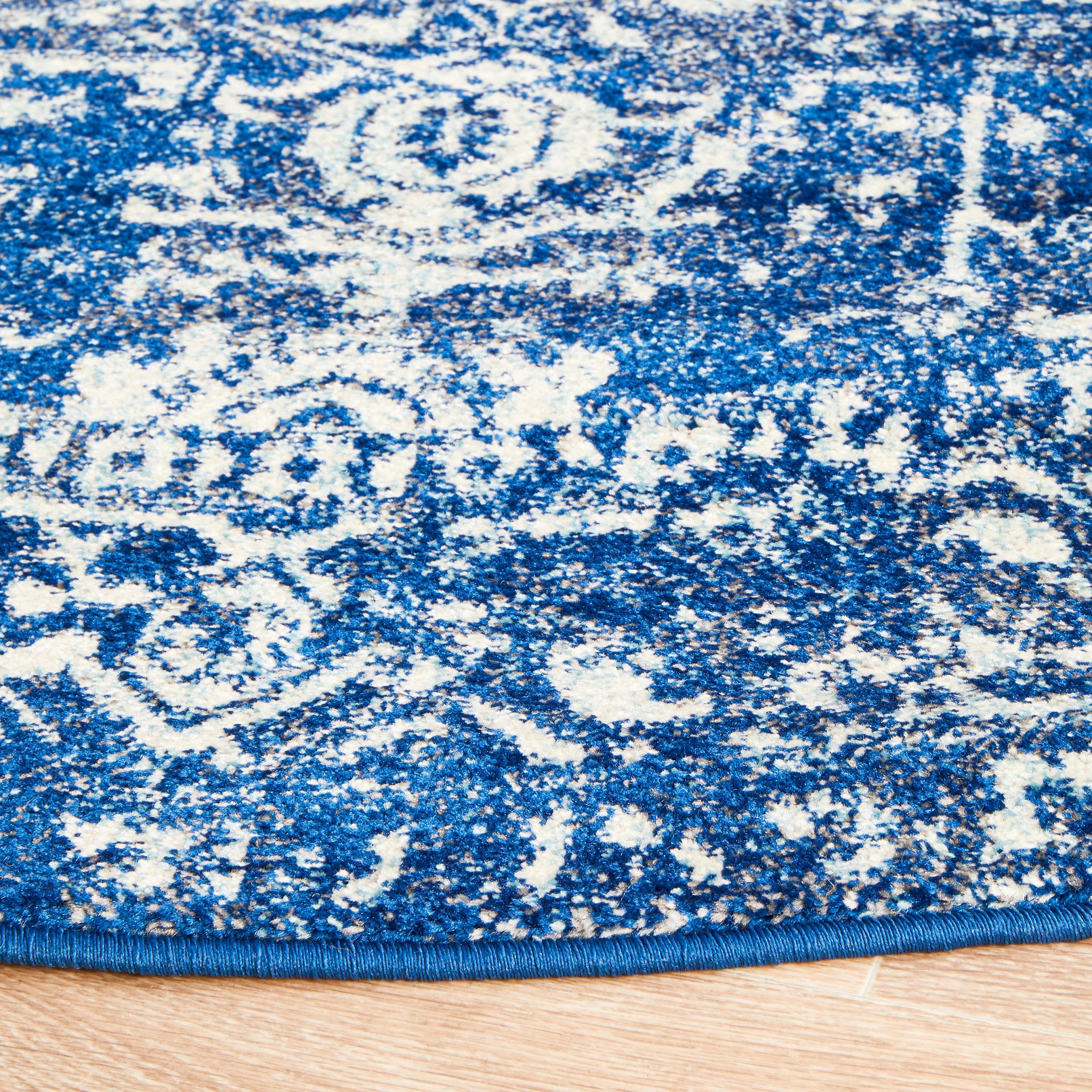 5 Common Ground Rugs Encore 253 240x240 cm Rug - Blue, 5 of 8