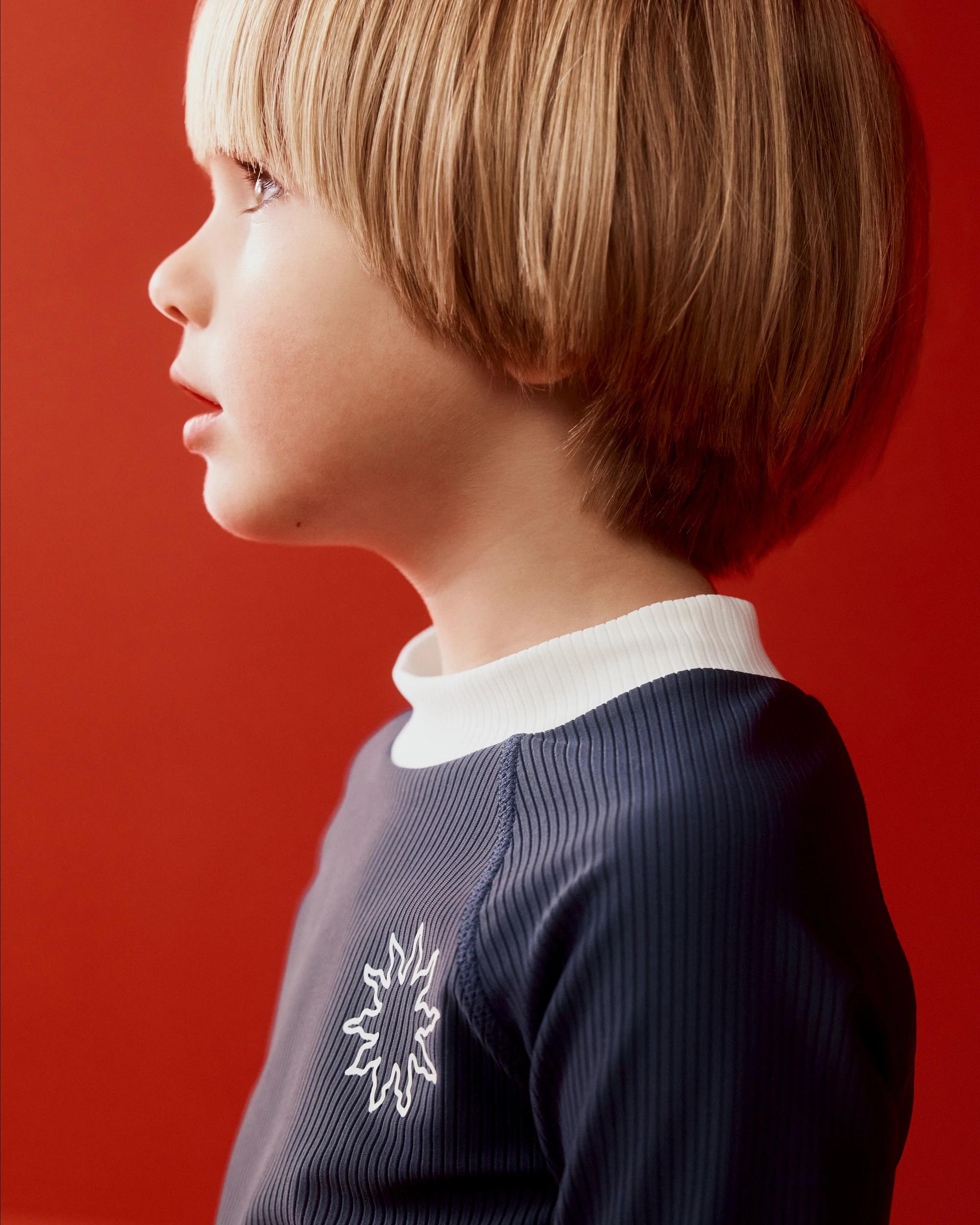 4 Target Ribbed Swim 2 Piece Set NAVY, 4 of 5