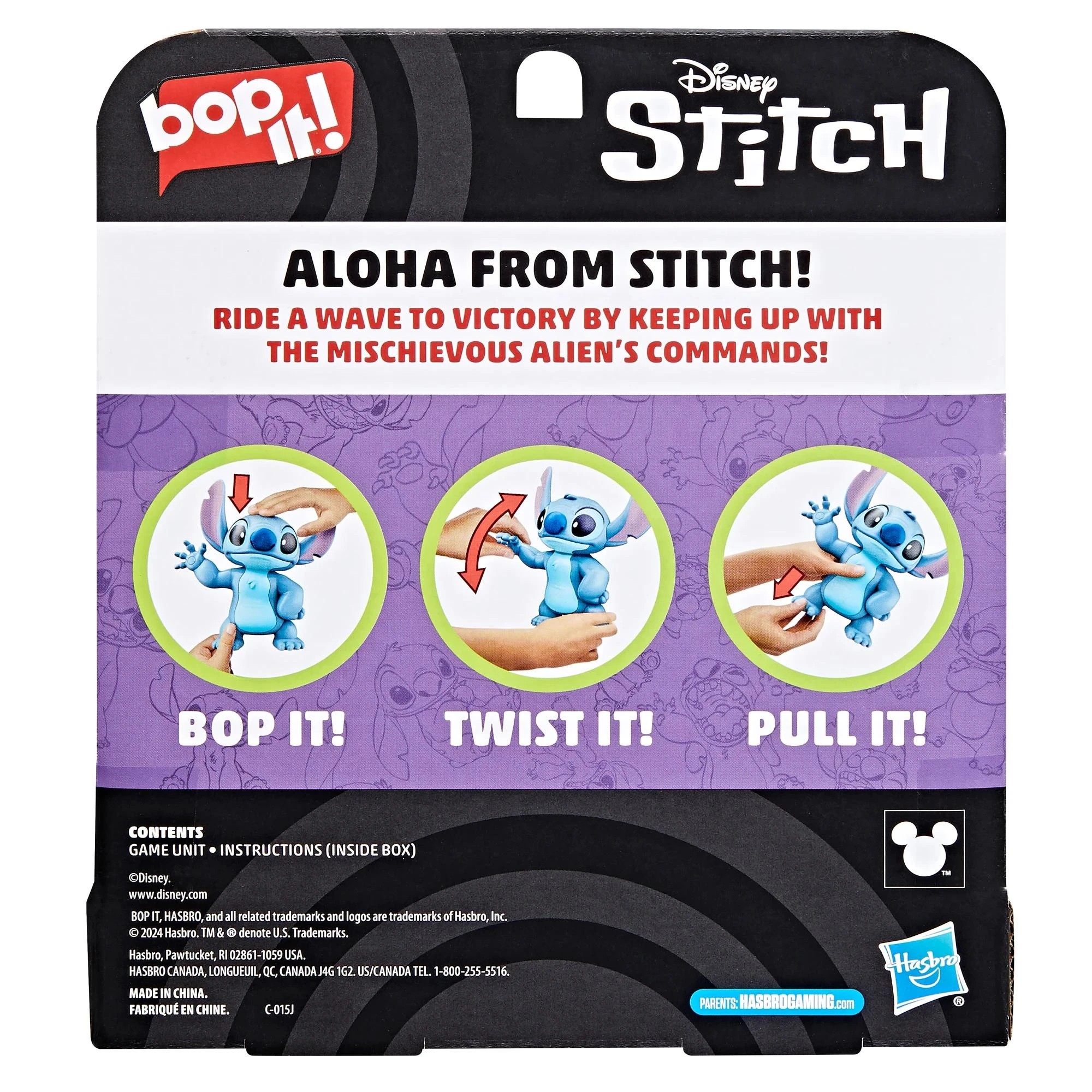 2 Bop It Disney Stitch - Blue, 2 of 3