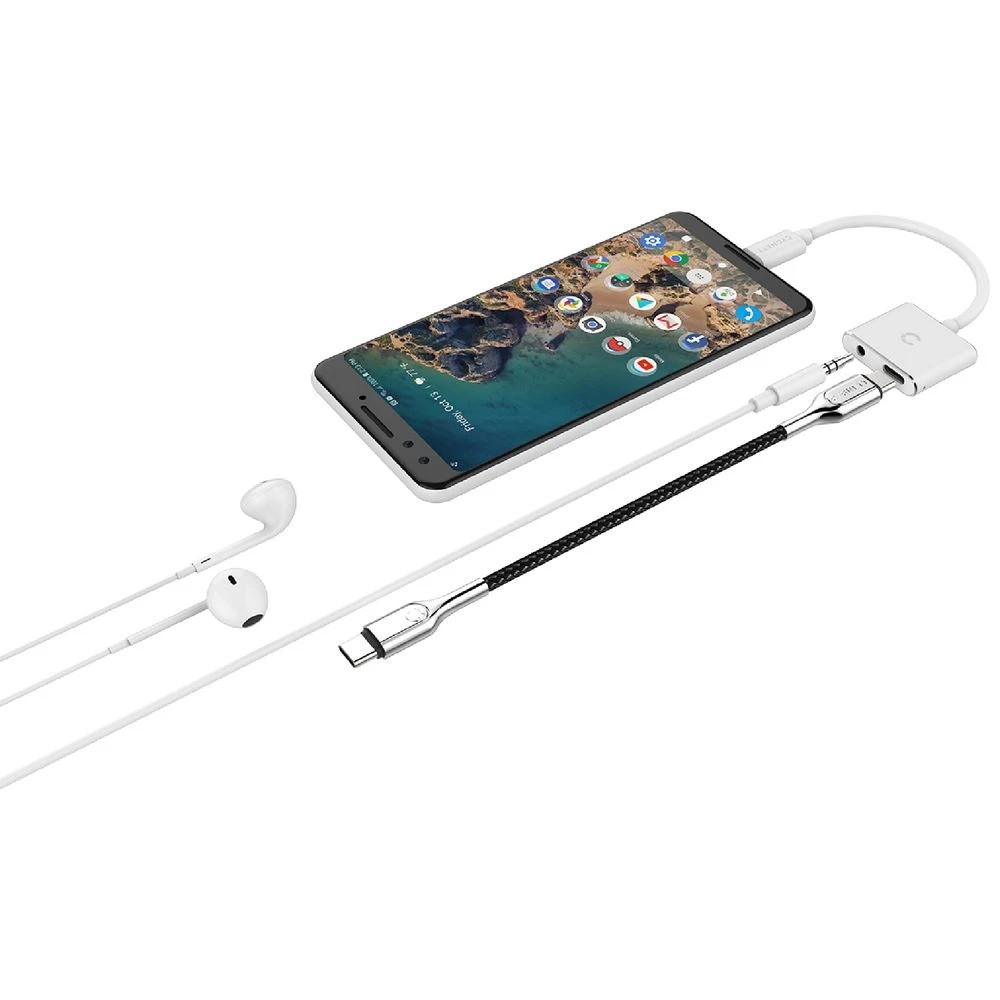 4 Cygnett Essentials 3.5mm to USB-C Adaptor with Charging Port, 4 of 4
