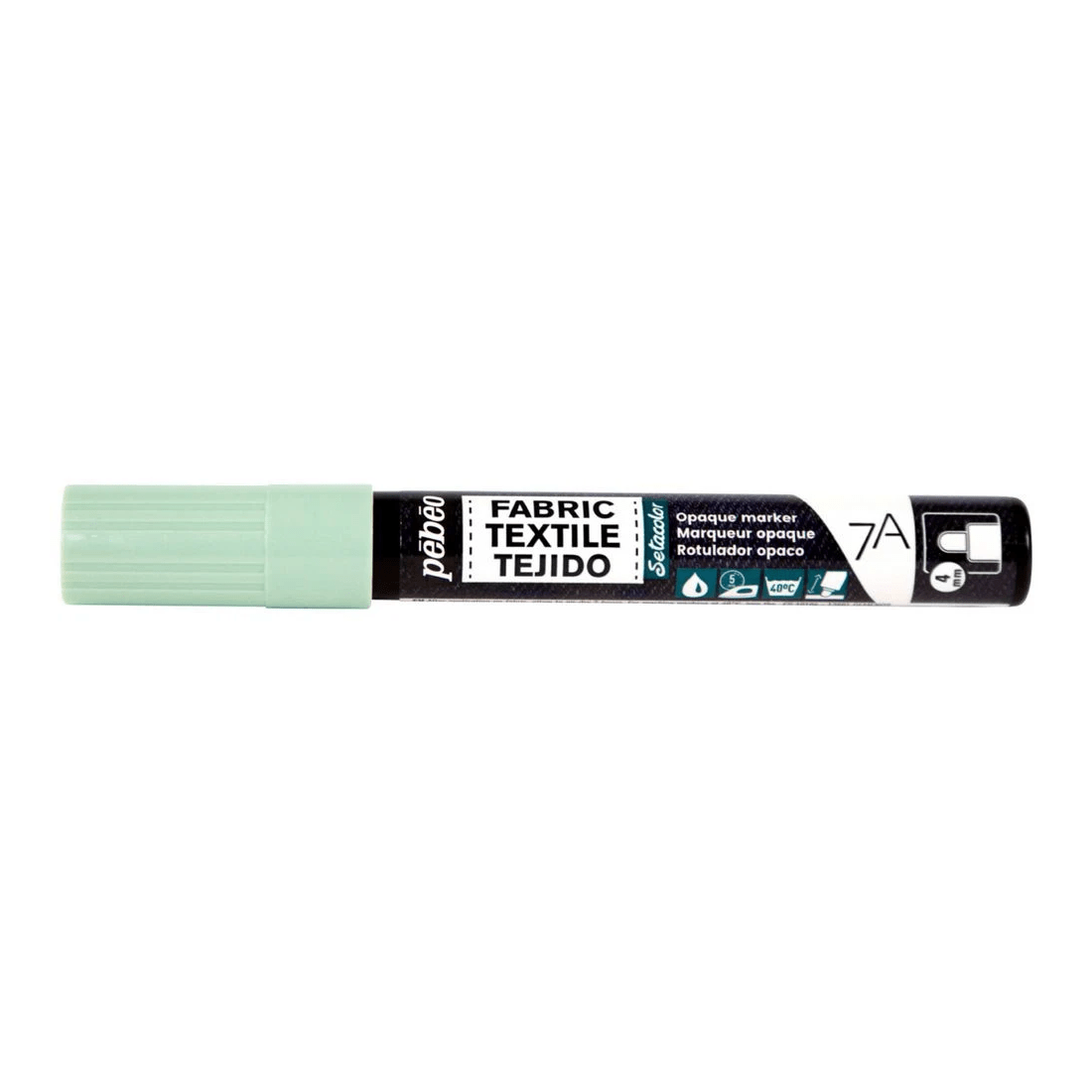 1 Pebeo 7A Opaque Marker 4mm Pastel Green, 1 of 3