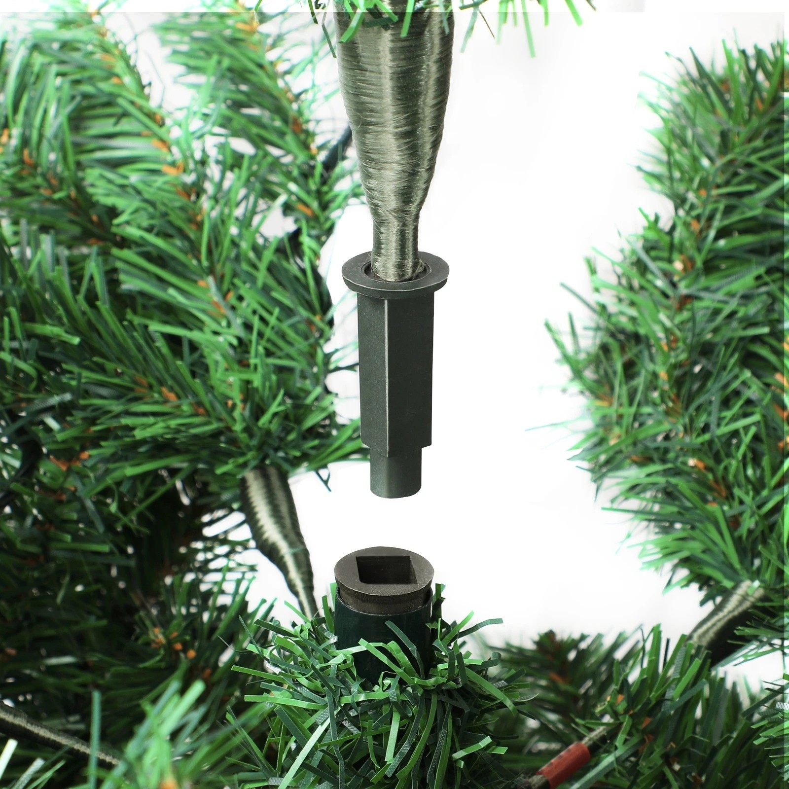 5 Tinseltown LED Christmas Tree 2.4M 8FT Xmas Trees Decorations 1400 Tips - Green, 5 of 7