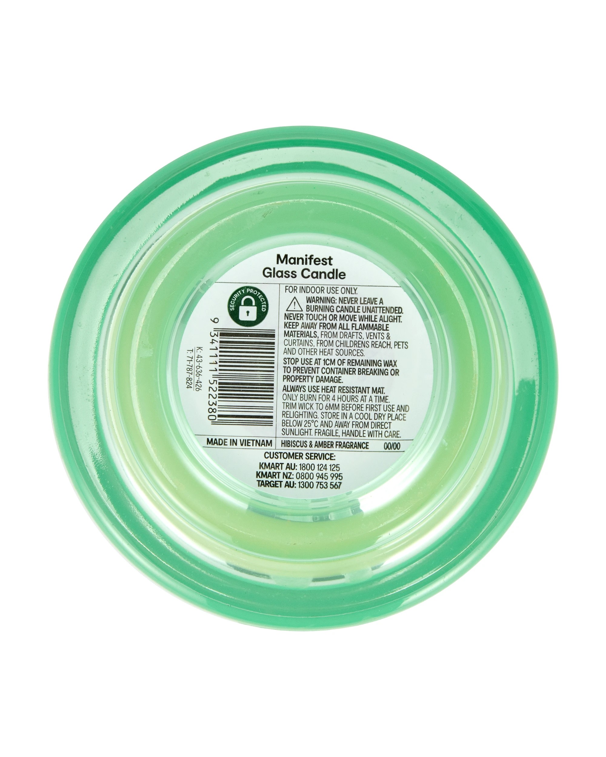 6 Manifest Glass Candle, 6 of 6