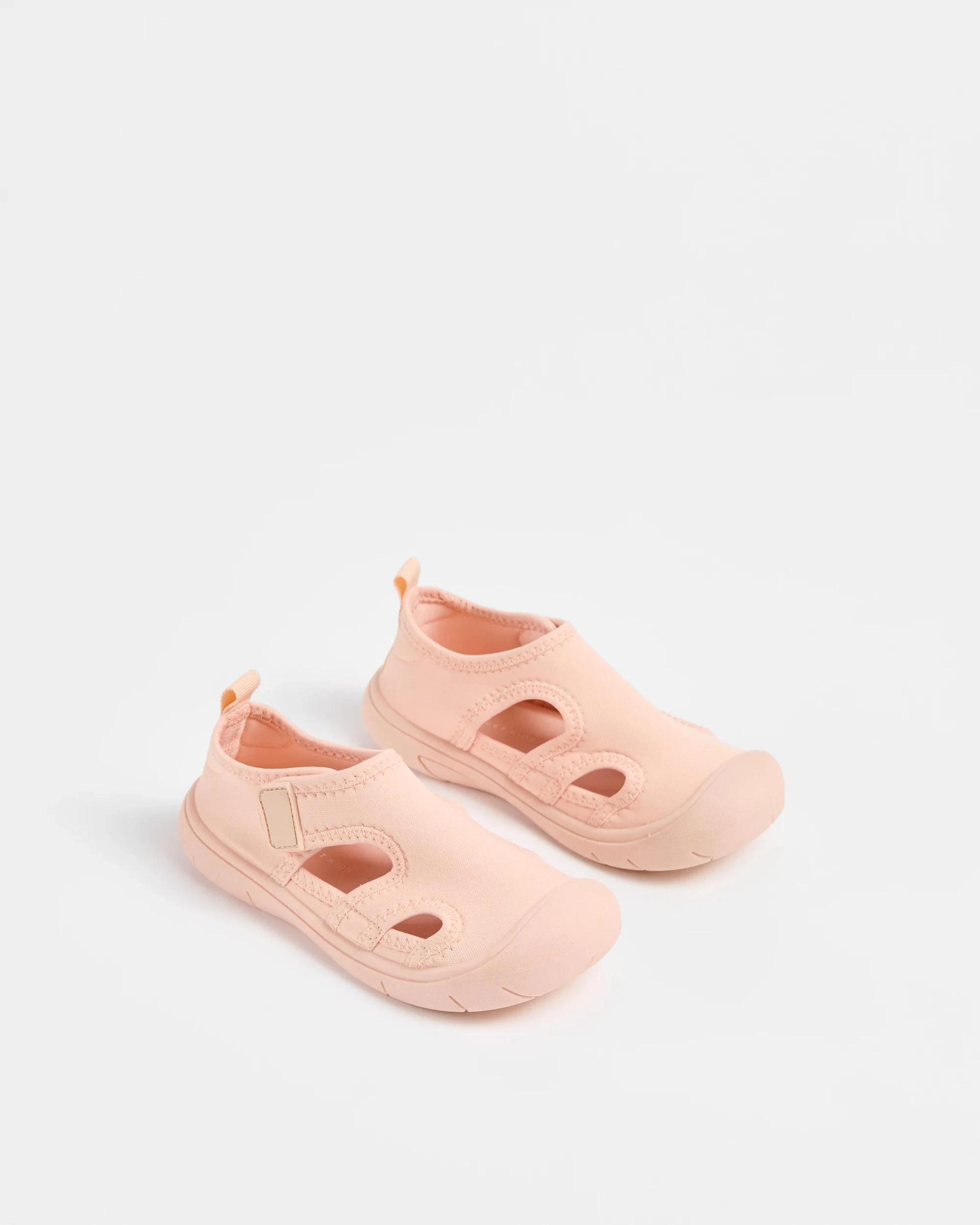 3 Target Kids Girls First Walker/Junior Aqua Sock PINK, 3 of 3