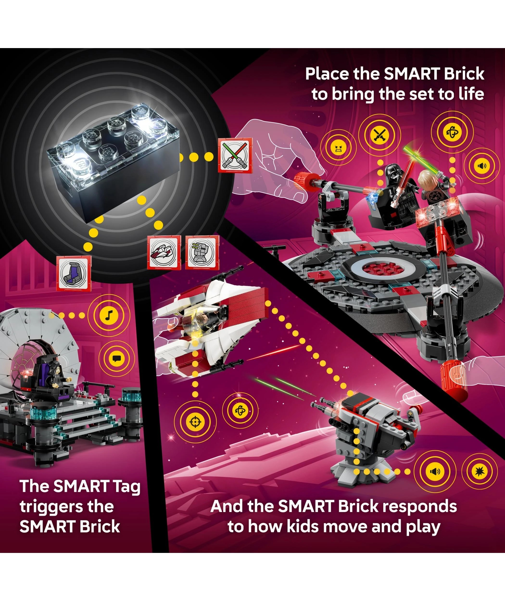 5 LEGO Star Wars SMART Play: Throne Room Duel & A-Wing 75427, 5 of 10