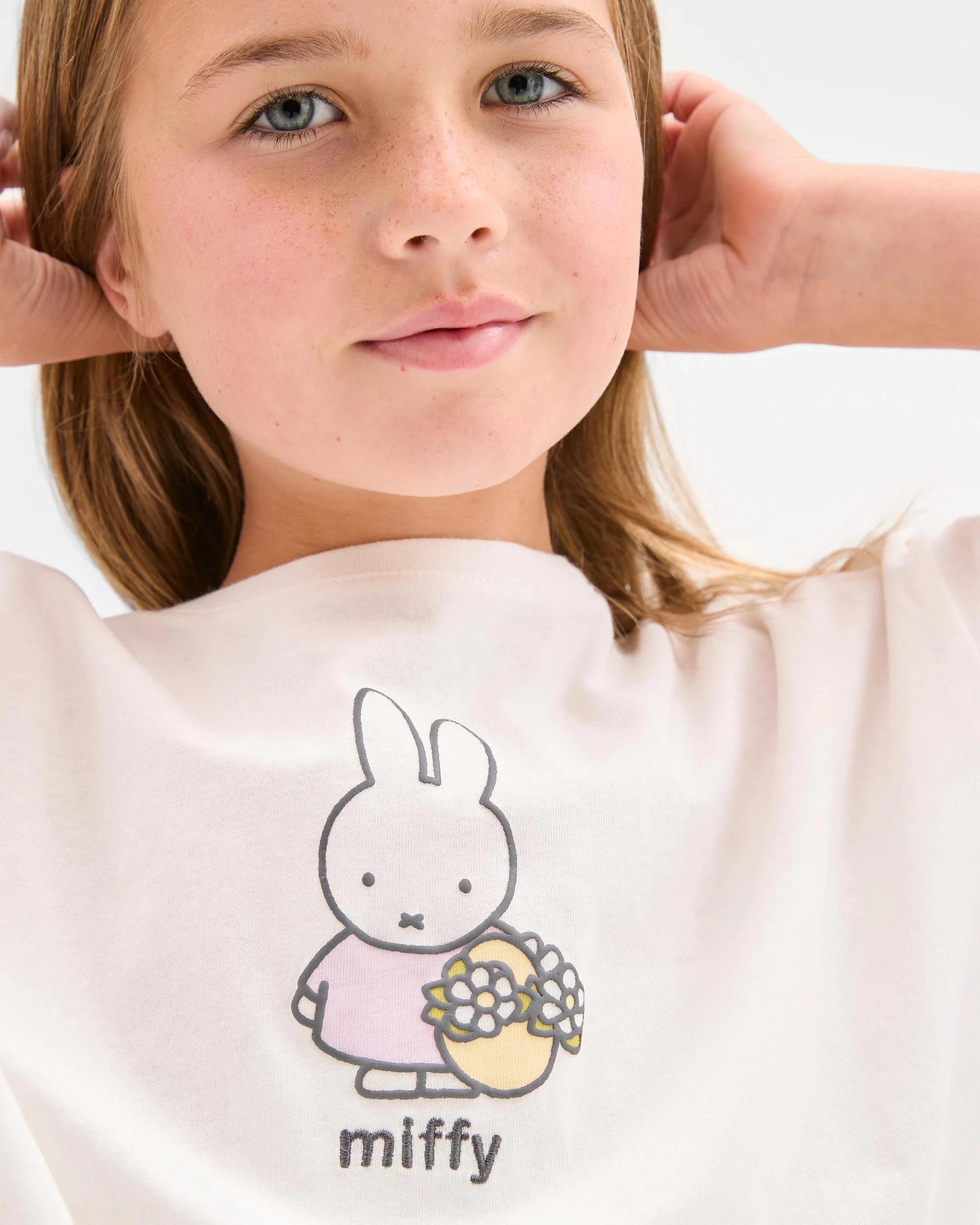 3 Miffy Australian Cotton Short Sleeve T-Shirt CREAM, 3 of 7