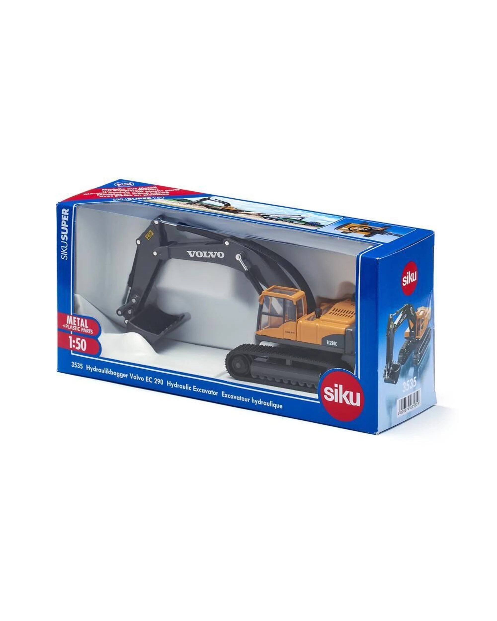 6 Siku Volvo EC290 Hydraulic Excavator 1:50 Scale, 6 of 6