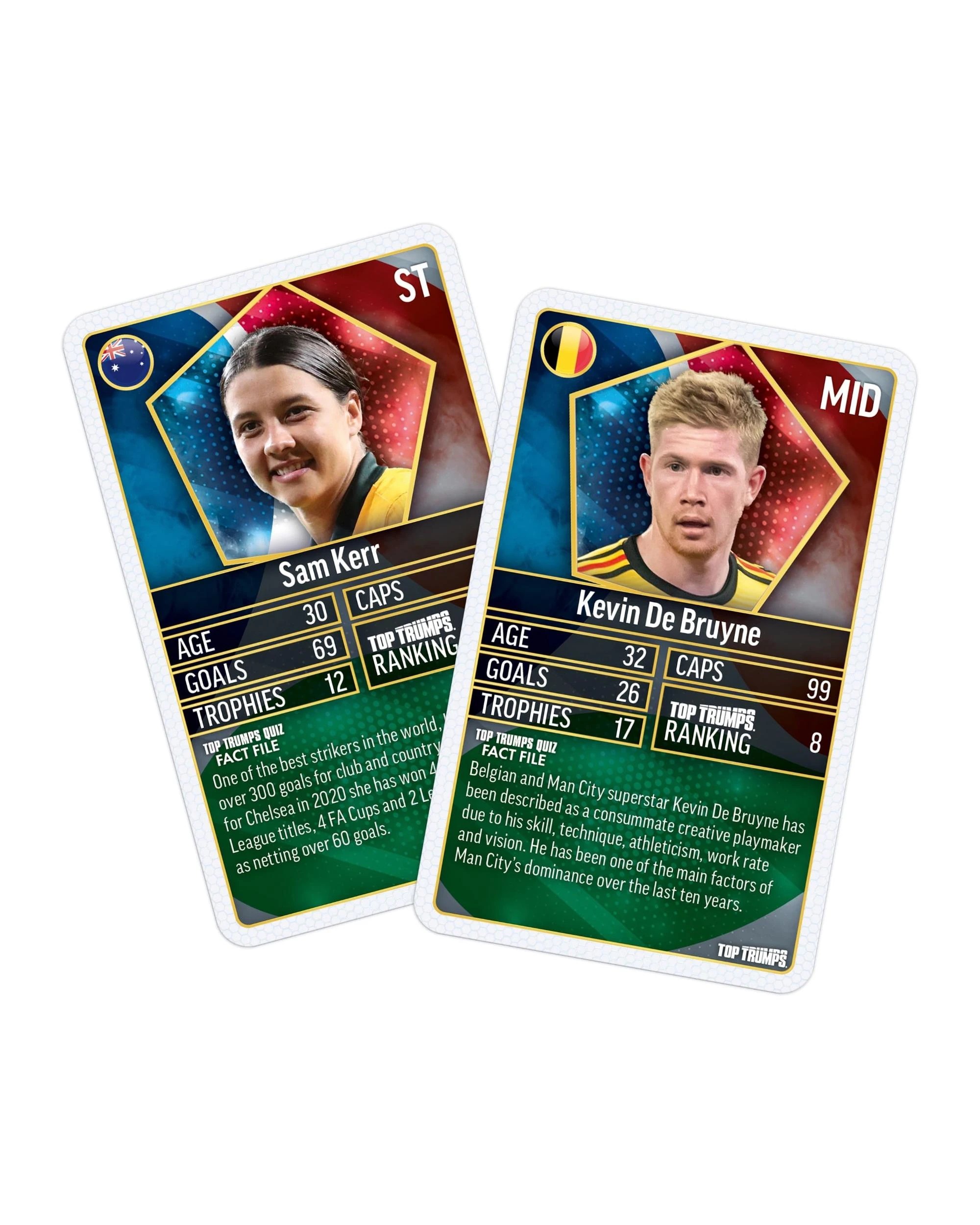 Top Trumps Battle Mat World Football Stars Card Game - Kmart