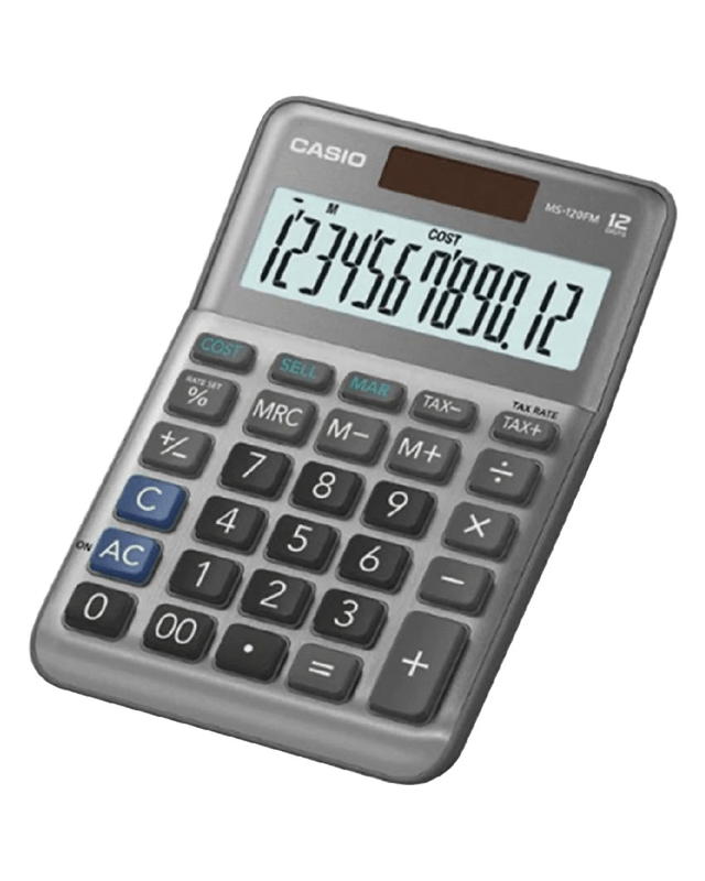 Casio MS-120FM 12 Digit Desktop Calcul