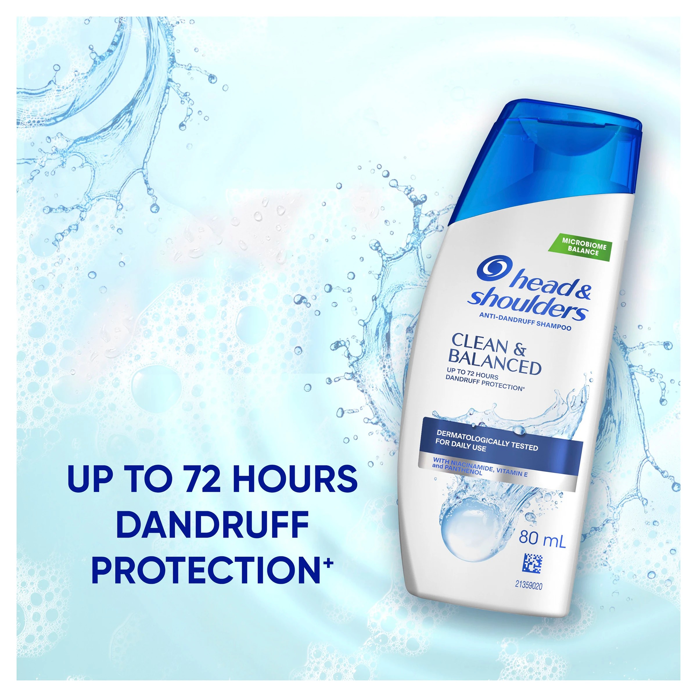 6 Head & Shoulders Anti-Dandruff Shampoo 80ml, 6 of 8