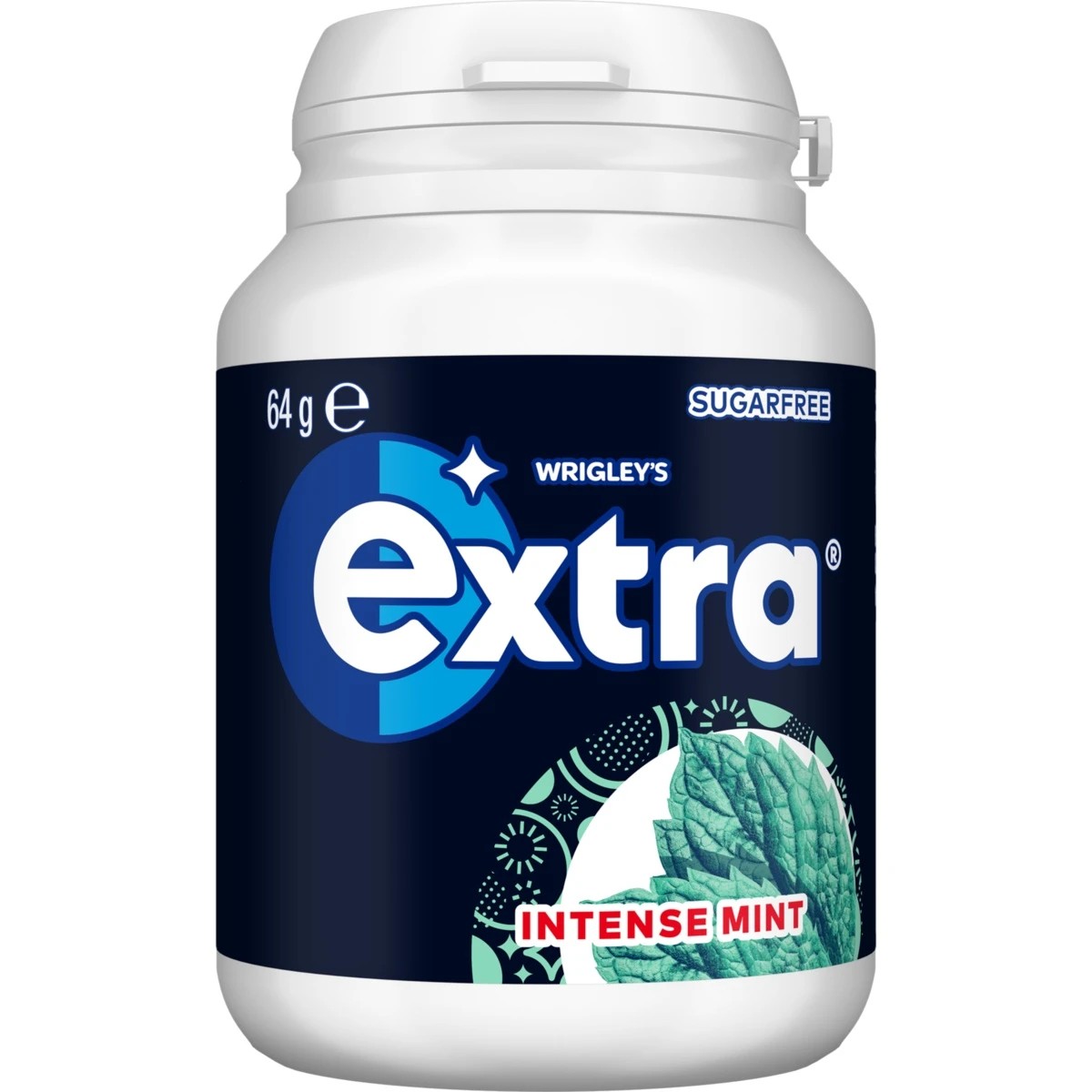 1 46 Piece Wrigley's Extra Intense Mint 64g, 1 of 5