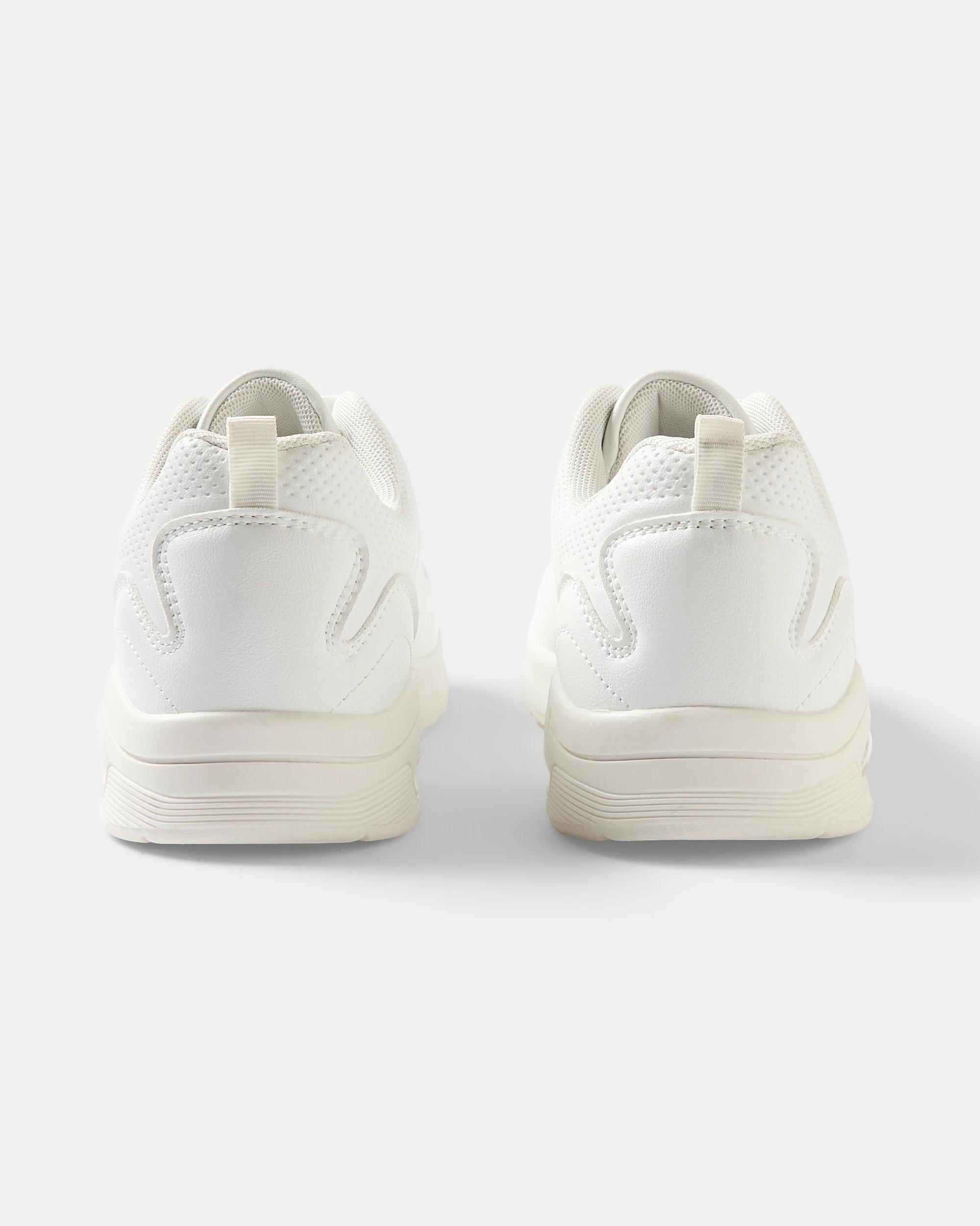 5 Sneakers PU White, 5 of 5