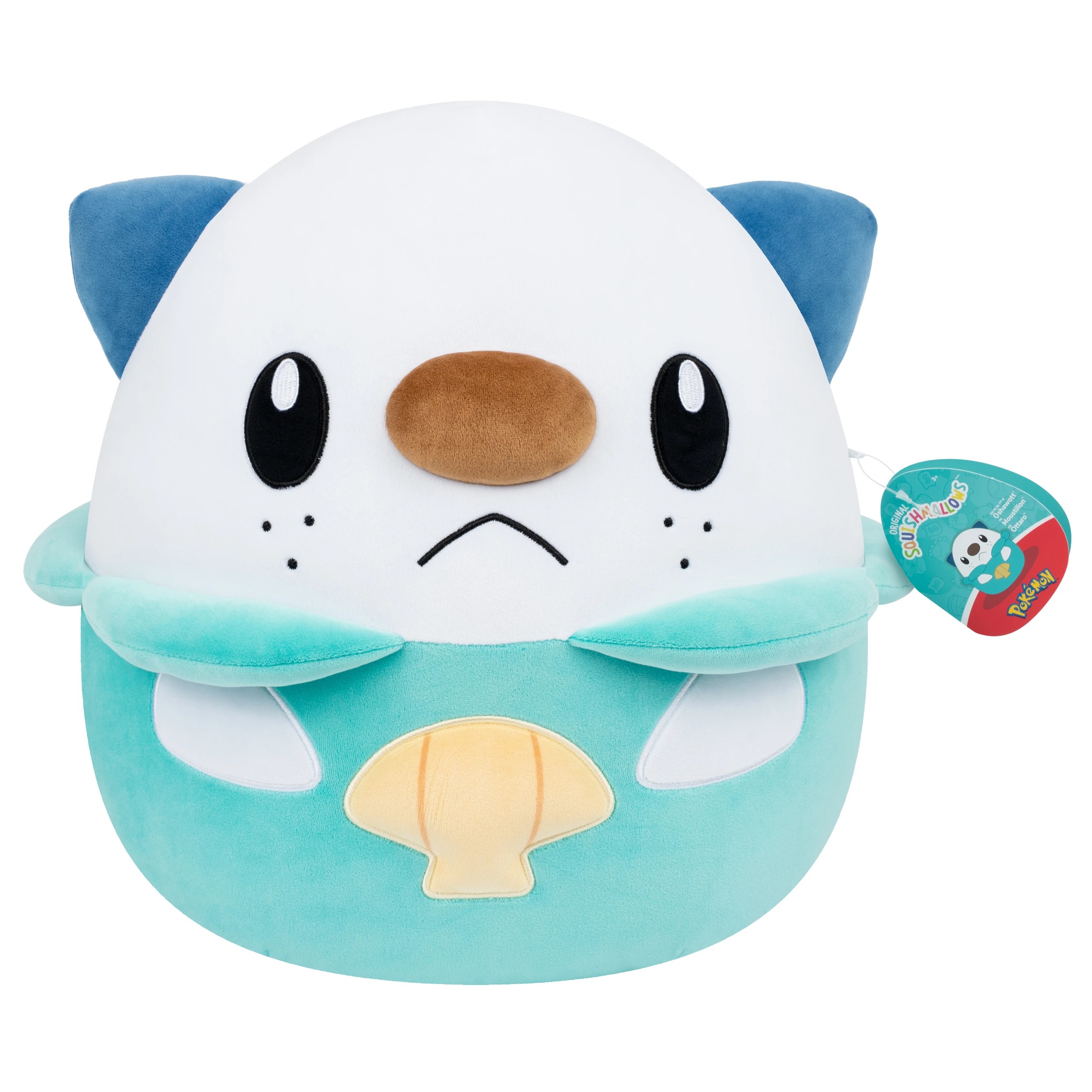 1 35cm Pokemon Squishmallows Oshawott Plush, 1 of 6