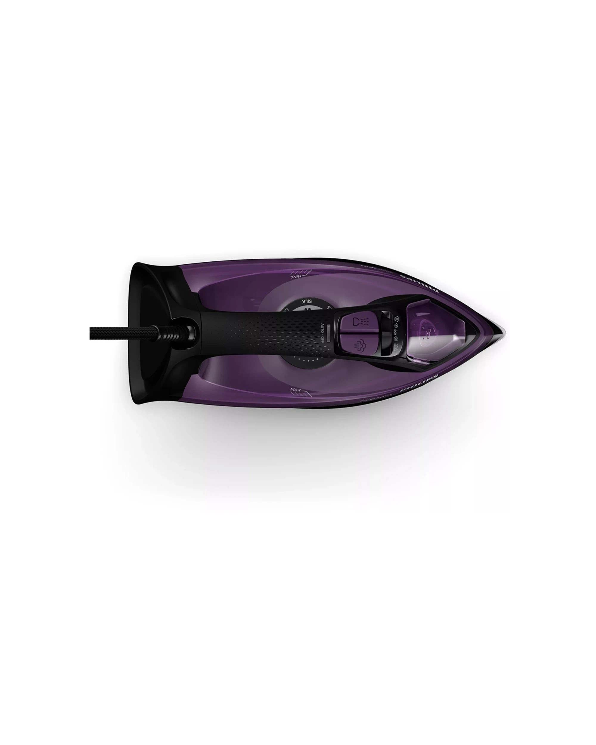 3 Philips Dst5030-80 Steam Corded Iron Clothes/garments 2400w - Purple, 3 of 8