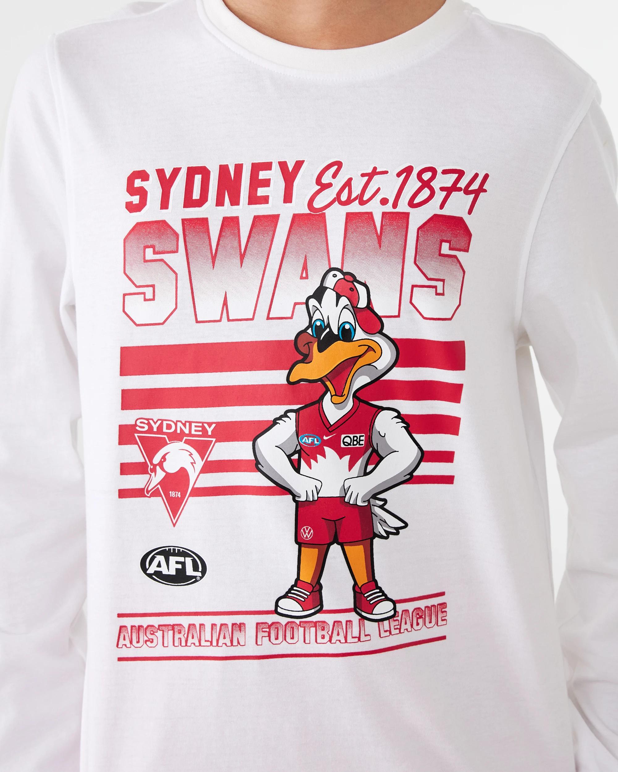 4 Official AFL Kids Pyjama Set Sydney, 4 of 6