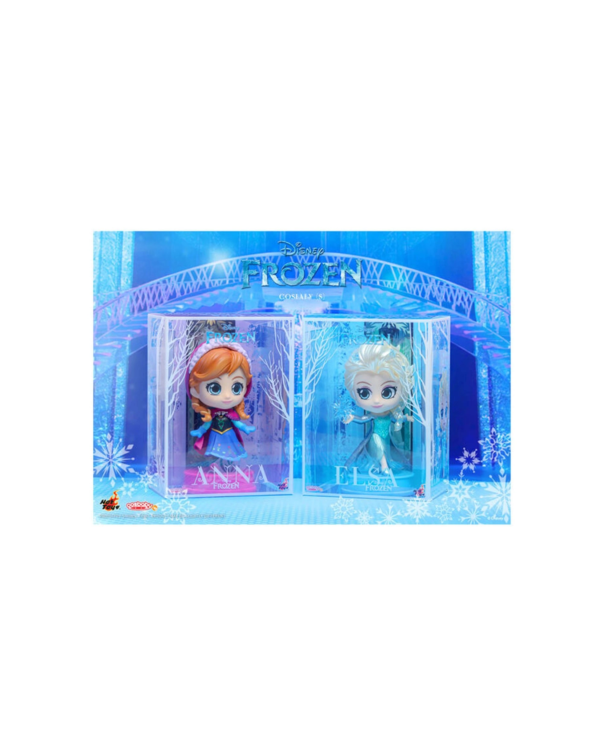 4 Frozen Anna Cosbaby Hot Toys Action Figure 13cm With Base - Disney Collectible - Multi, 4 of 4