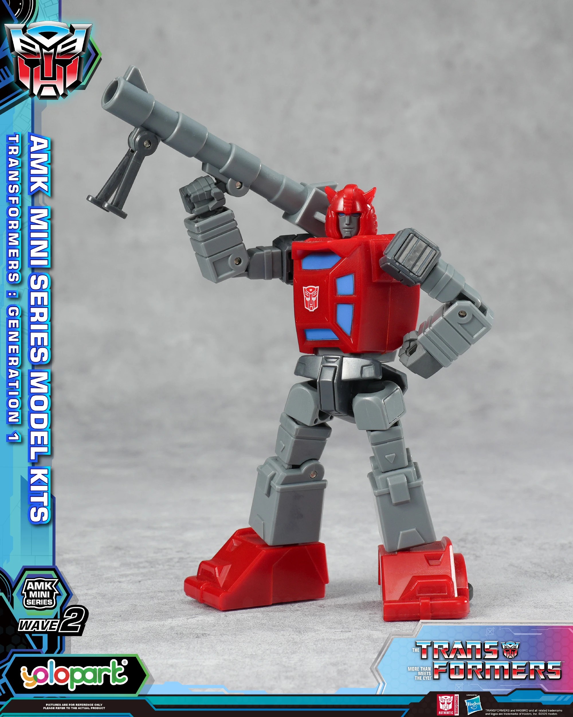 2 Transformers Generation 1 AMK Wave 2 Mini Series Model Kit - Assorted, 2 of 7