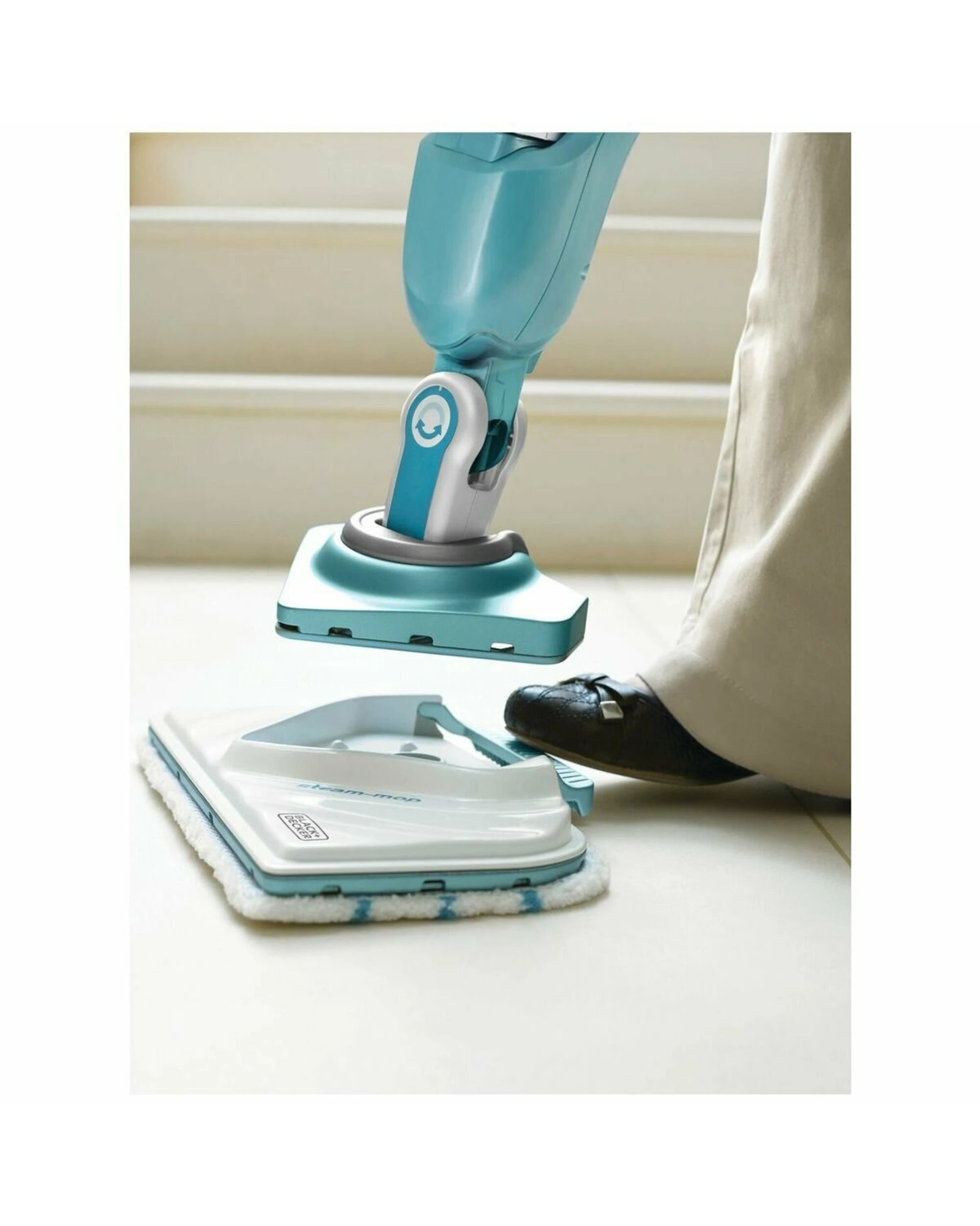 4 Black & Decker 1600W 2-in-1 Steam-Mop with Delta Head, 4 of 5